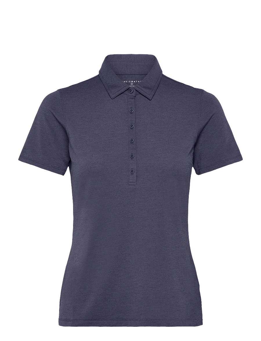 TravisMathew - FEATHERWEIGHT ACTIVE SS POLO - oberteile & t-shirts - heather navy blazer - 0