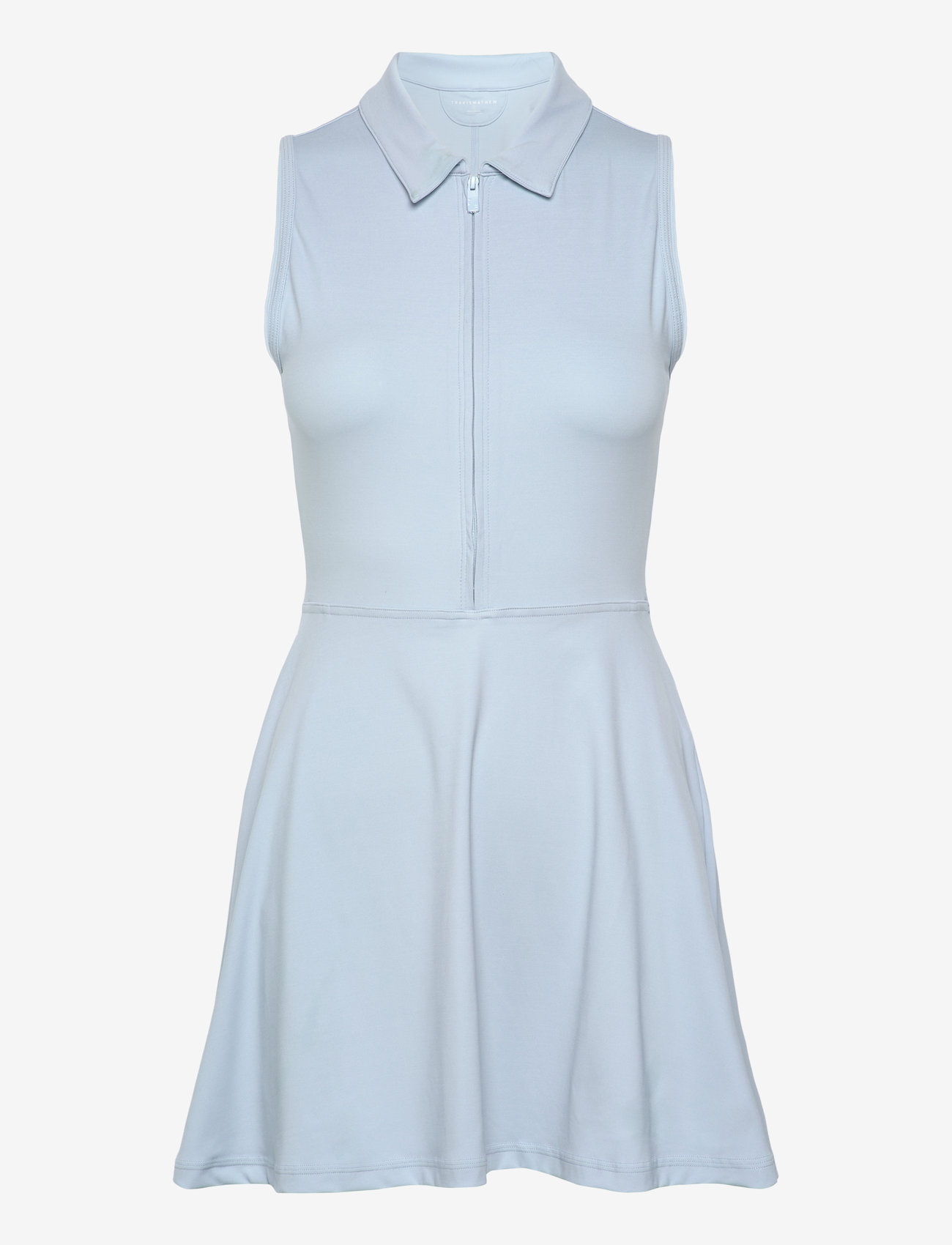 TravisMathew - MOVEKNIT SL ZIP DRESS 2.0 - kleider & röcke - heather baby blue - 0
