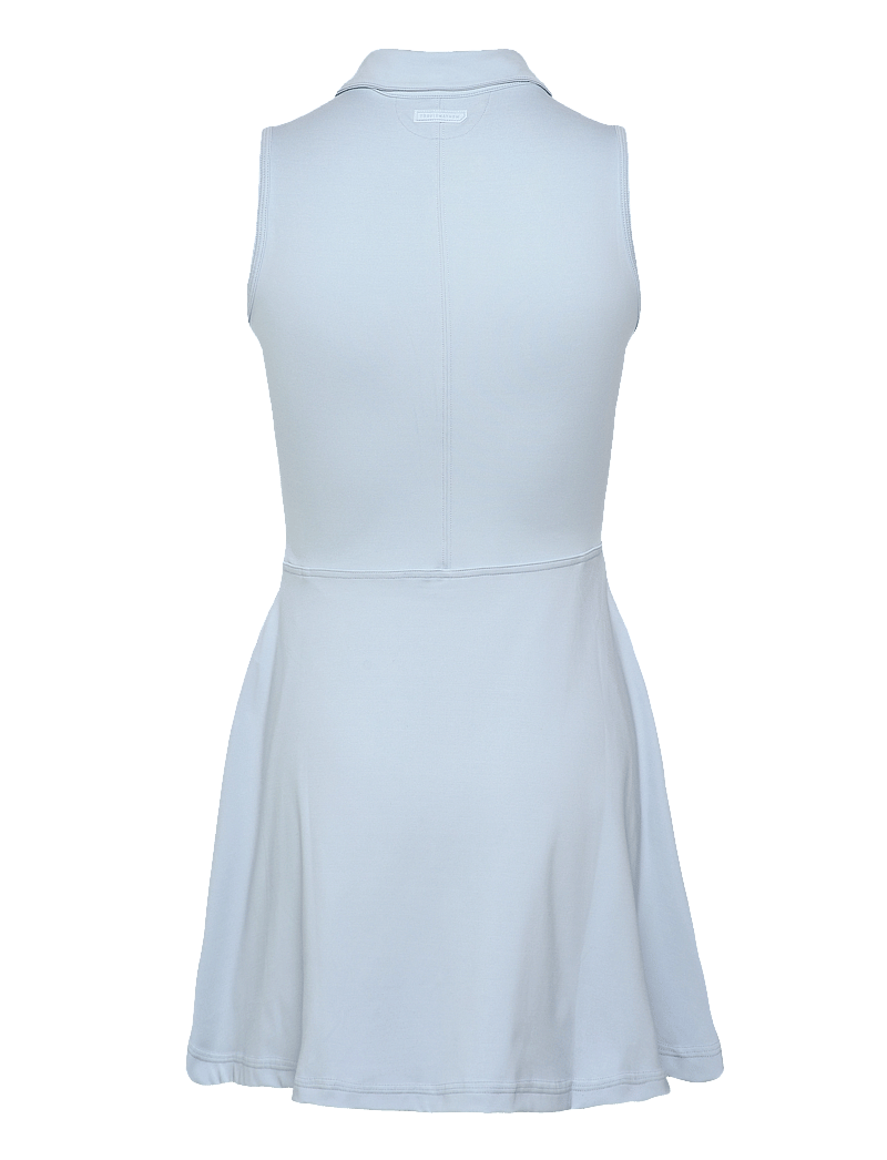 TravisMathew - MOVEKNIT SL ZIP DRESS 2.0 - kleider & röcke - heather baby blue - 1