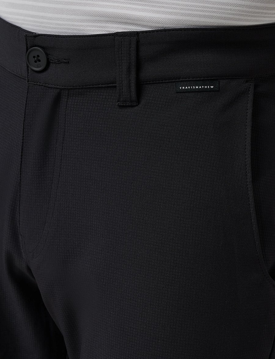 TravisMathew - WANDERLUST SHORT - golfbroeken - black - 4