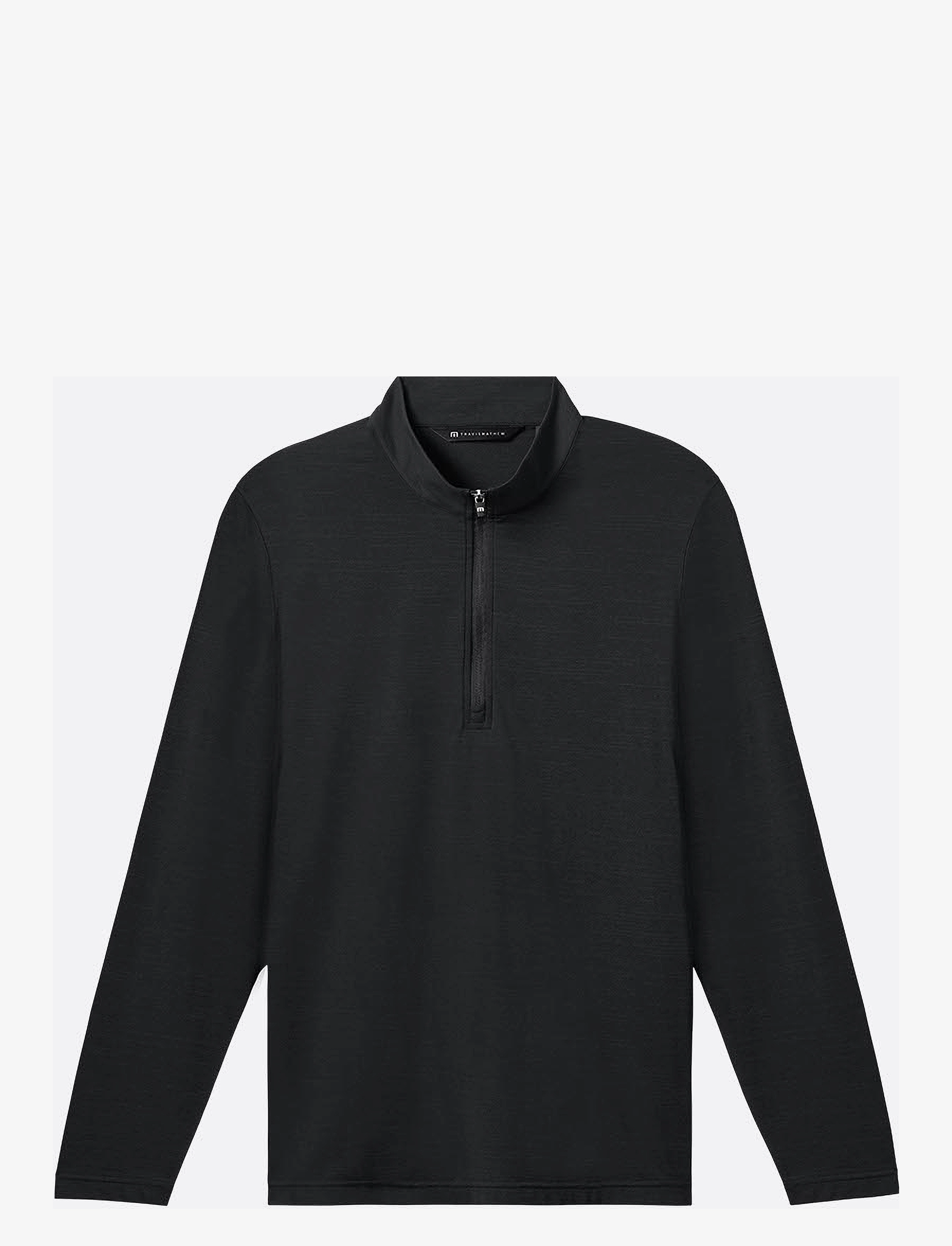 TravisMathew THE HEATER QTR ZIP - Sweatshirts - BLACK / black