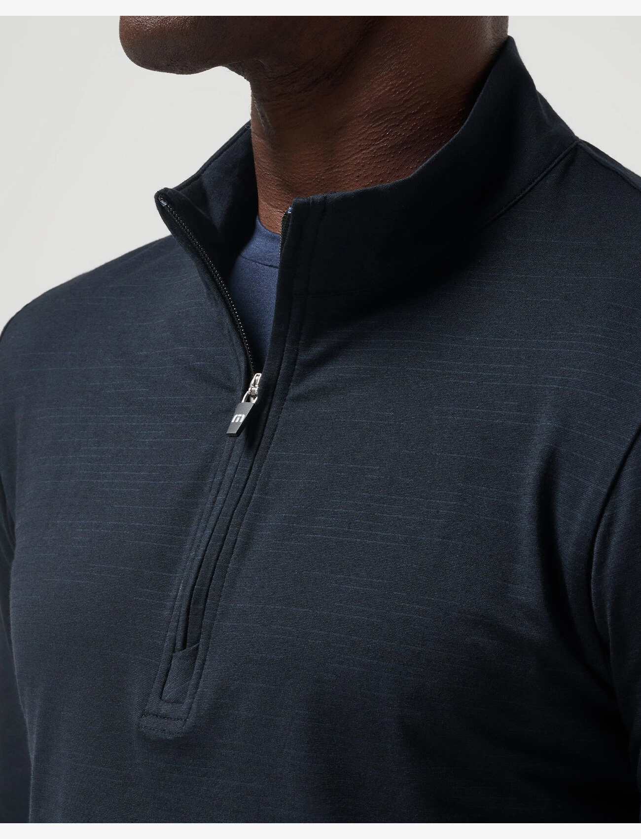 TravisMathew - THE HEATER QTR ZIP - swetry - black - 4