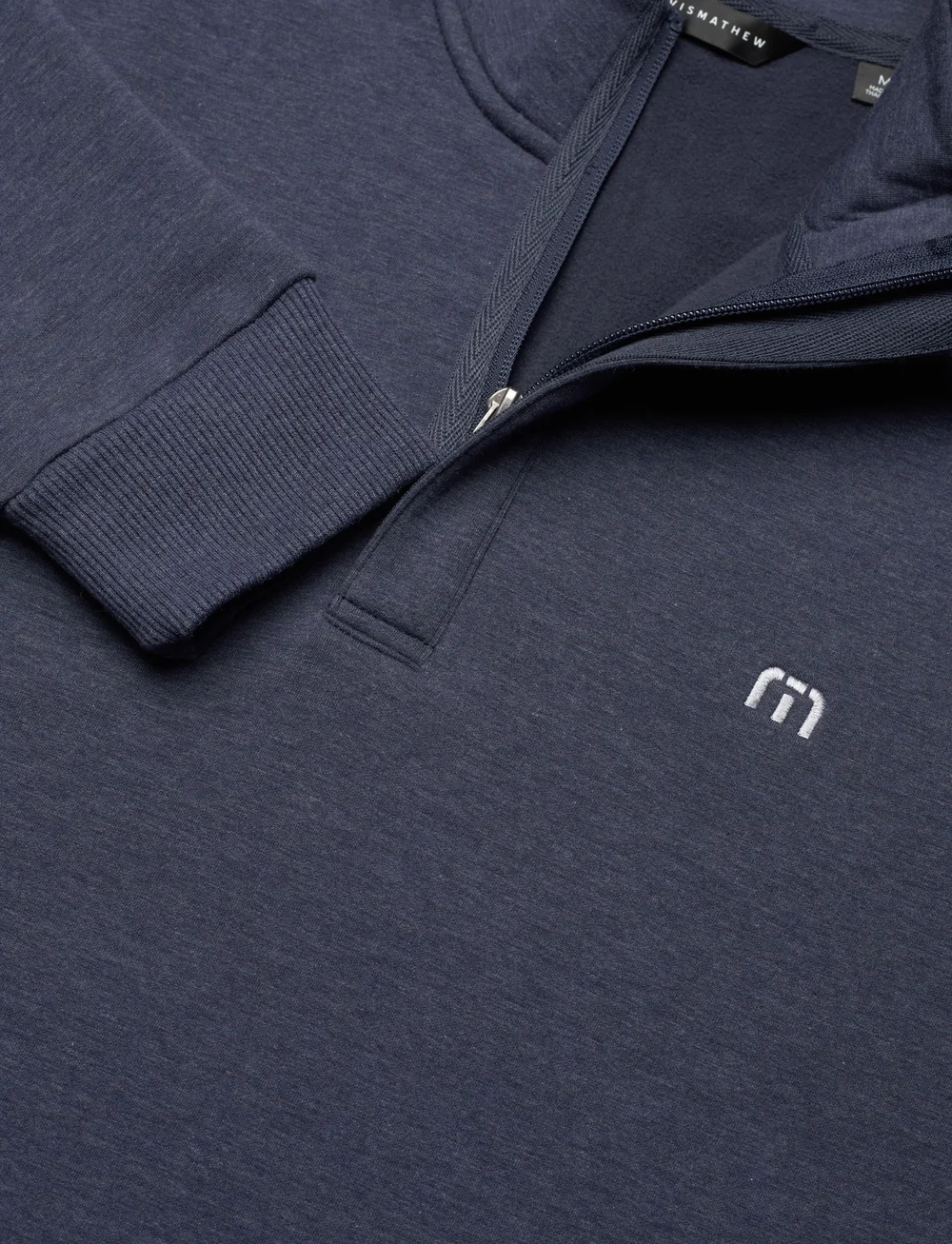 TravisMathew - CLOUD QUARTER ZIP 2. - yläosat - heather blue - 2