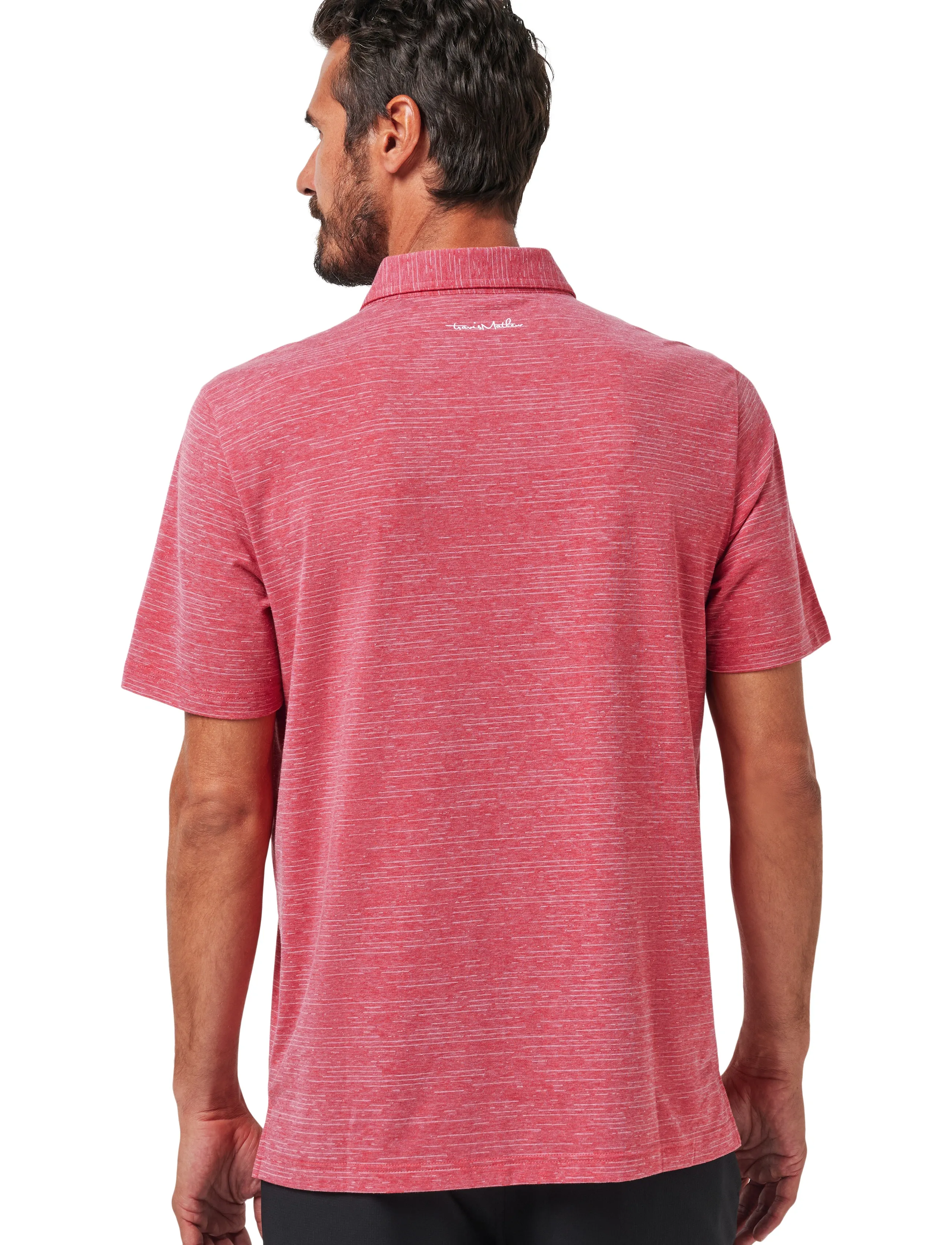 TravisMathew - THE HEATER - kortærmede poloer - heather scooter - 3