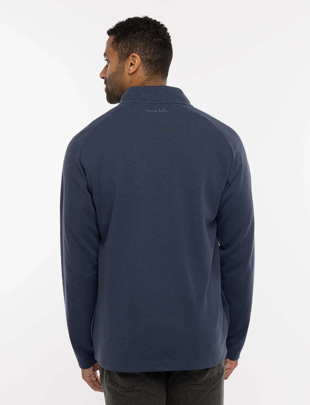 TravisMathew - UPGRADED - langarmshirts - navy - 3