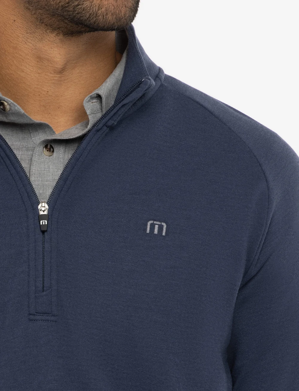 TravisMathew - UPGRADED - langarmshirts - navy - 4