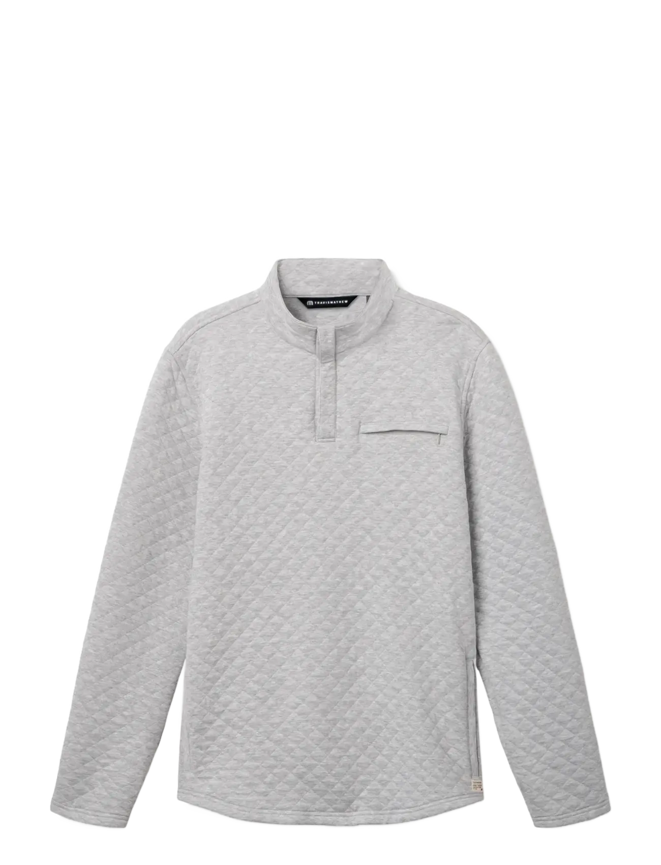 TravisMathew Transatlantic, S, Grey, Sport Sweatshirts & Hoodies > Sport Sweatshirts, Herre