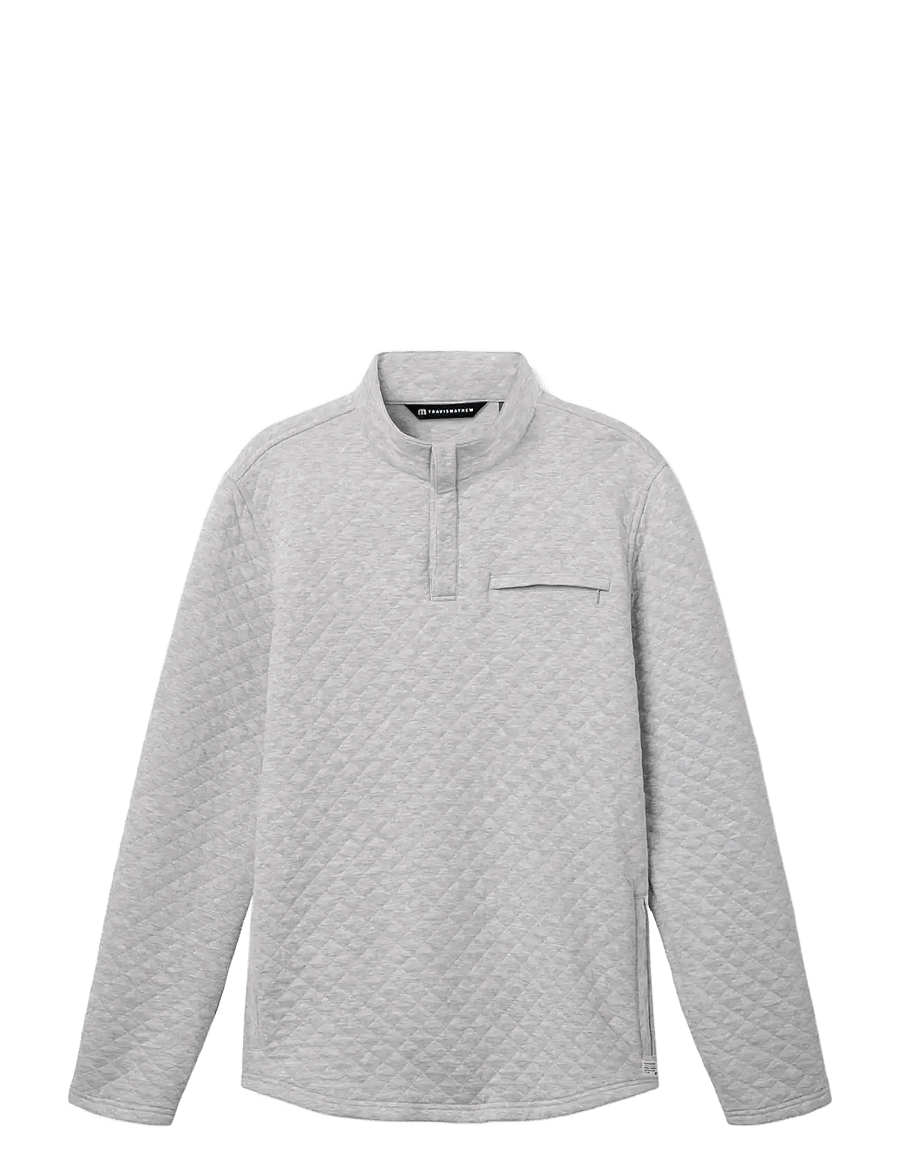 TravisMathew - TRANSATLANTIC - oberteile - heather light grey - 0