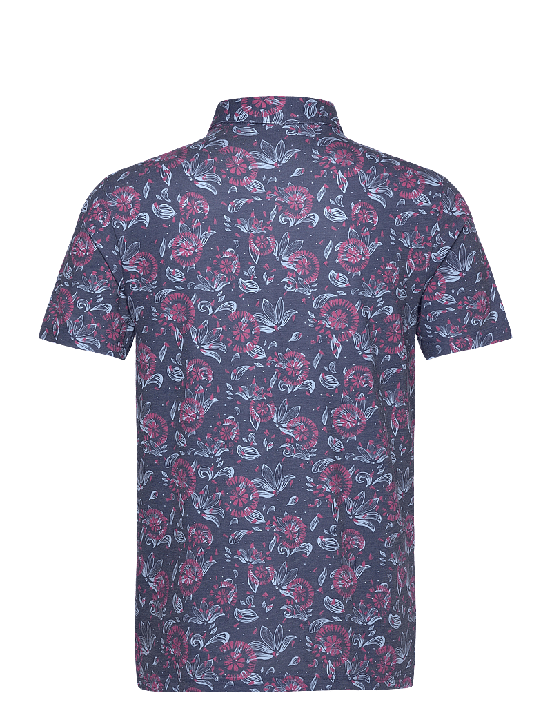 TravisMathew - FEATHERWEIGHT FLOURISH - oberteile & t-shirts - mood indigo/vintage - 2