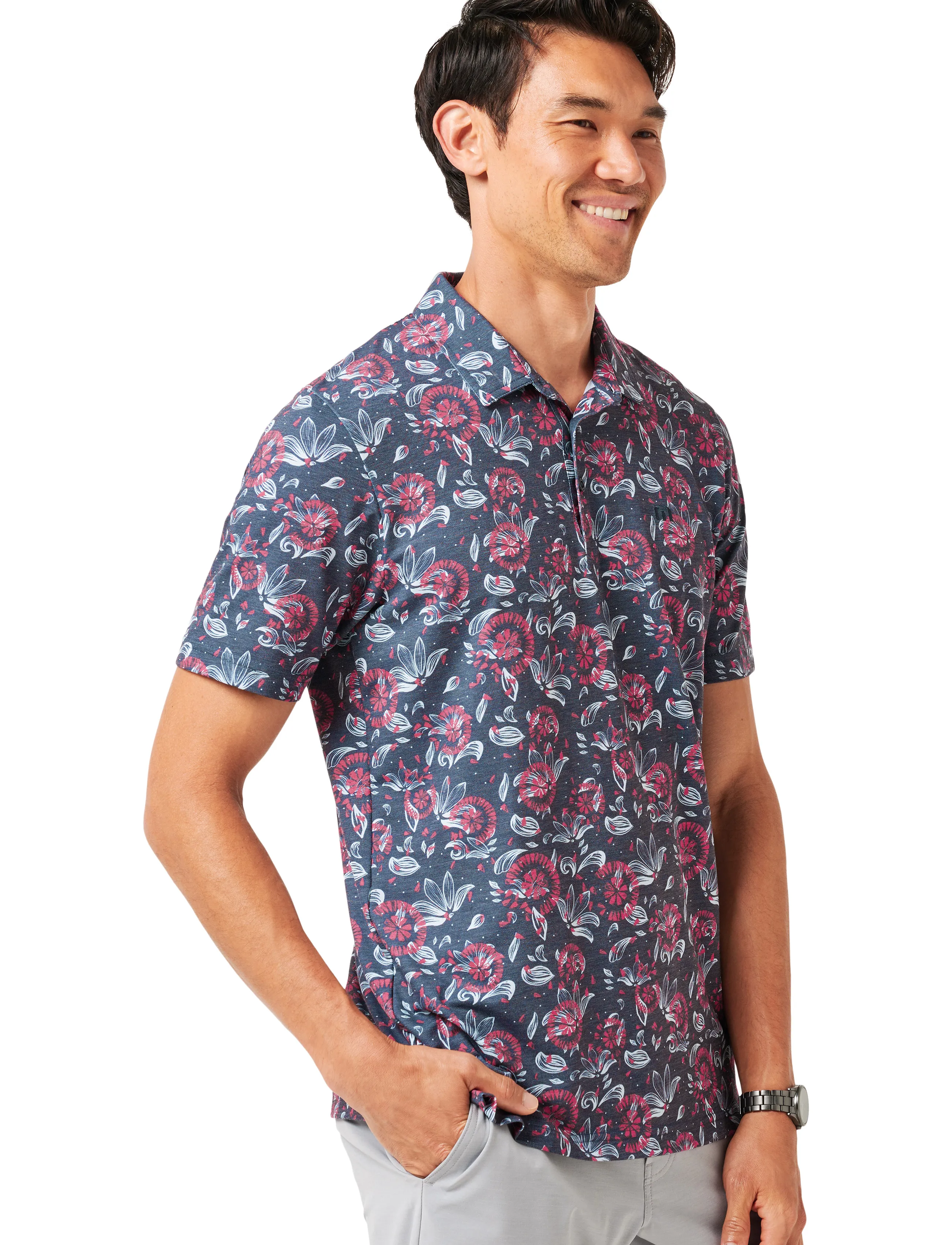 TravisMathew - FEATHERWEIGHT FLOURISH - mood indigo/vintage - 0