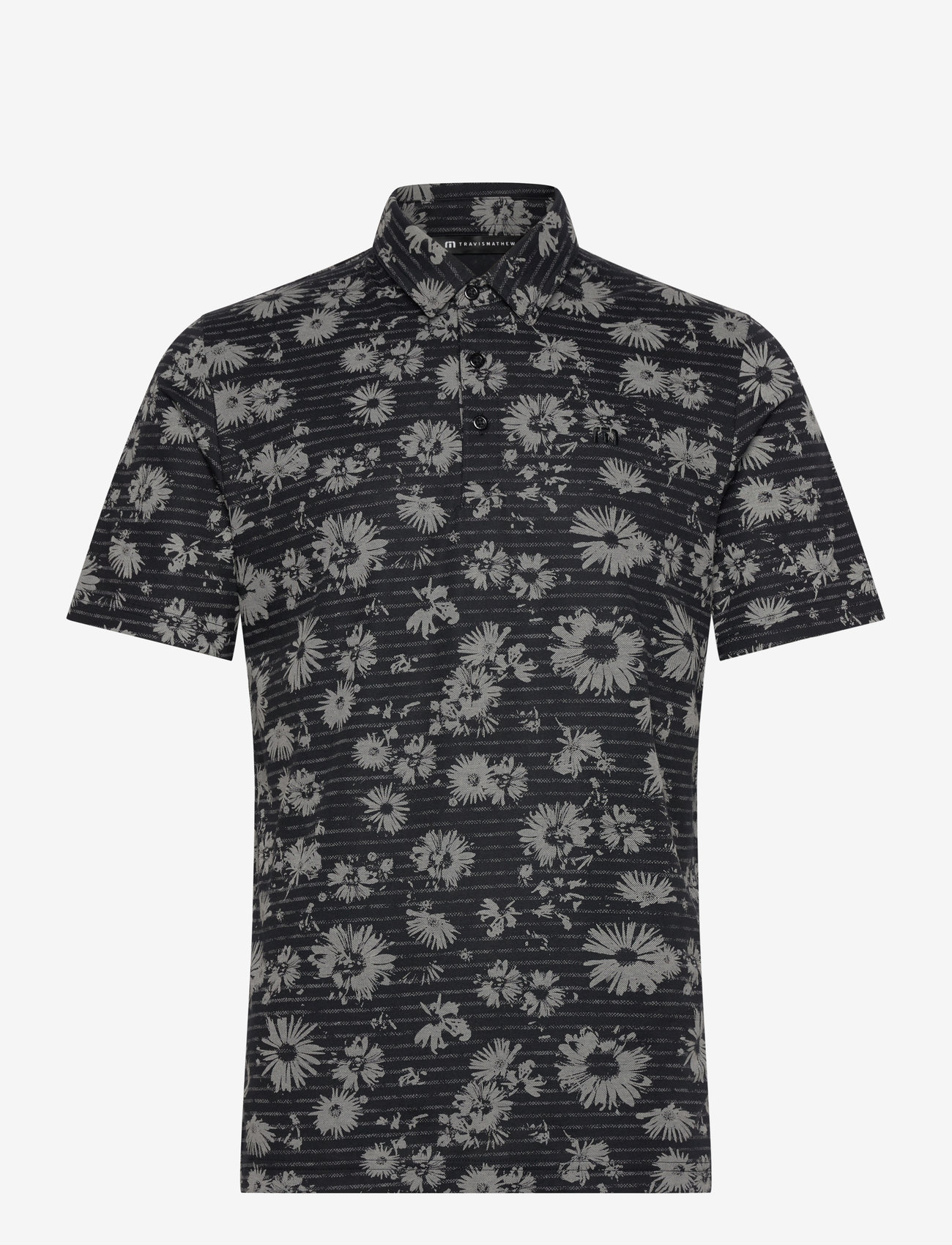TravisMathew - SHADED GROVE - kurzärmelig - black - 0