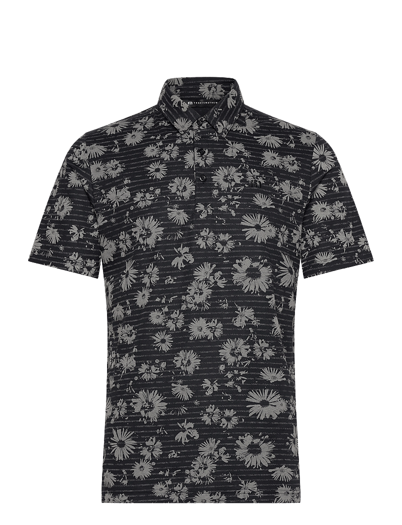 TravisMathew - SHADED GROVE - oberteile & t-shirts - black - 1
