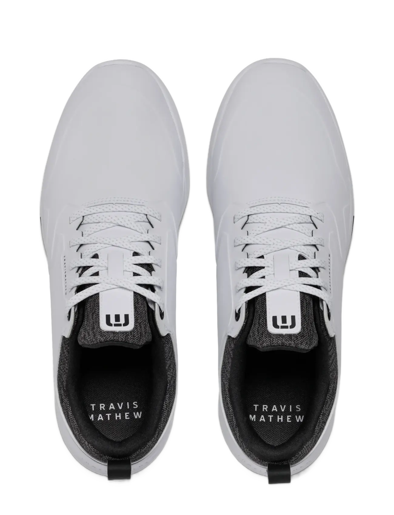 TravisMathew - THE DAILY PRO HYBRID PLUS - golf shoes - white/black - 4