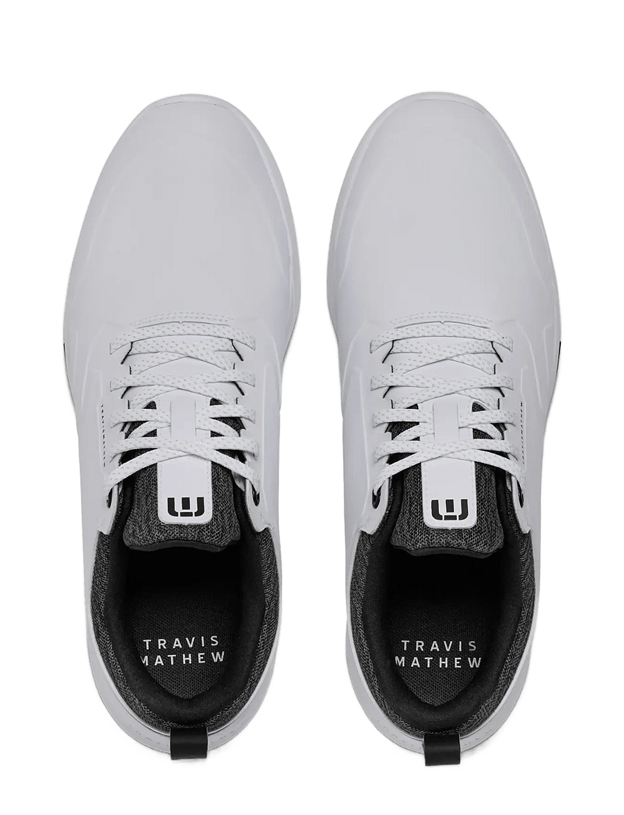 TravisMathew - THE DAILY PRO HYBRID PLUS - golfsko - white/black - 4