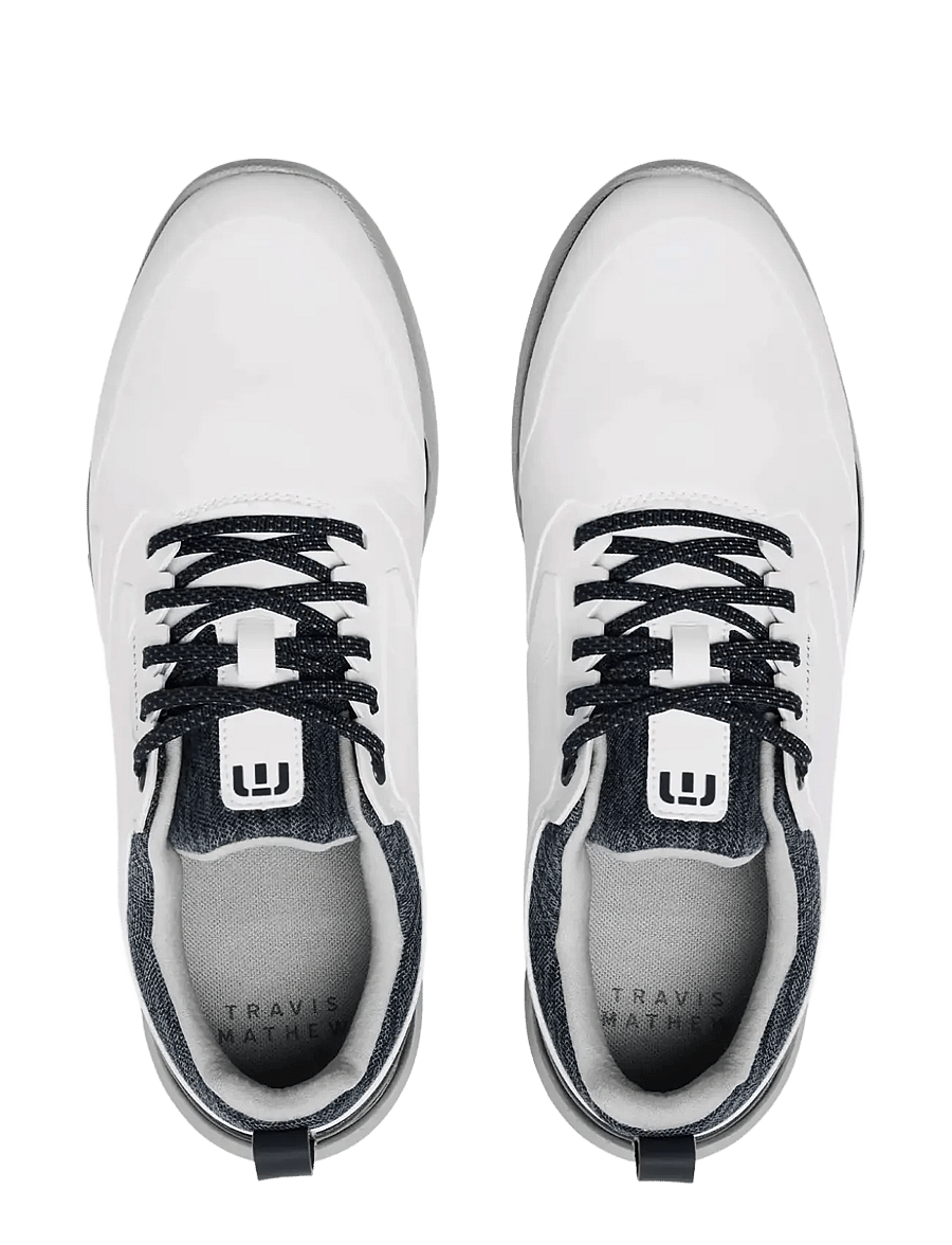 TravisMathew - THE DAILY PRO HYBRID PLUS - golfsko - white/total eclipse - 3