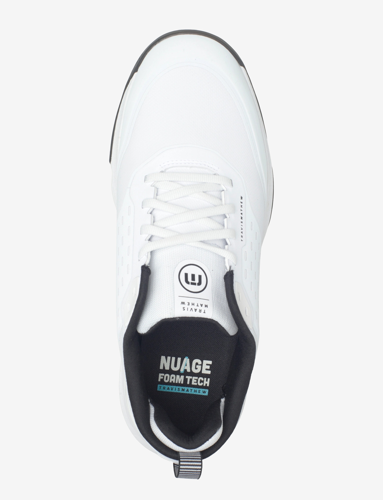 TravisMathew - THE NUAGE MEGA - golf shoes - classic white/black - 3