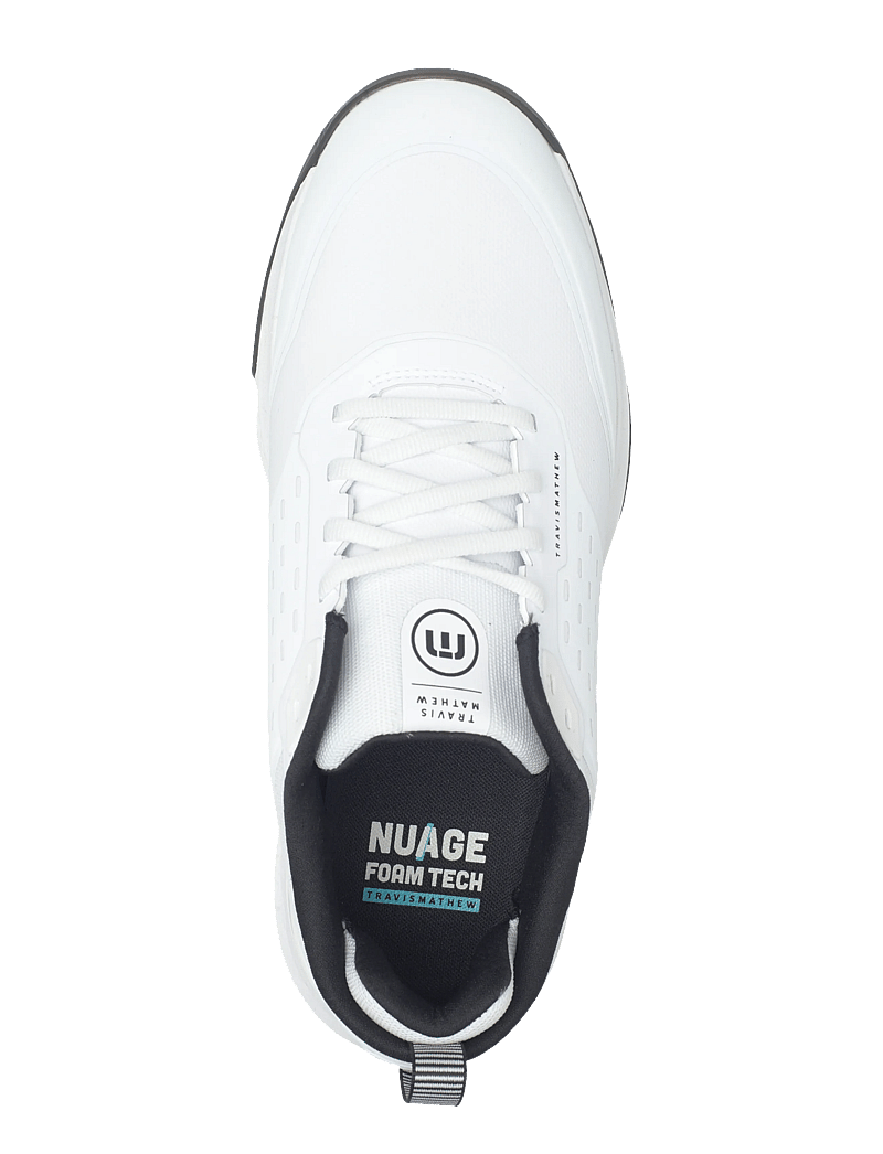 TravisMathew - THE NUAGE MEGA - golf shoes - classic white/black - 3