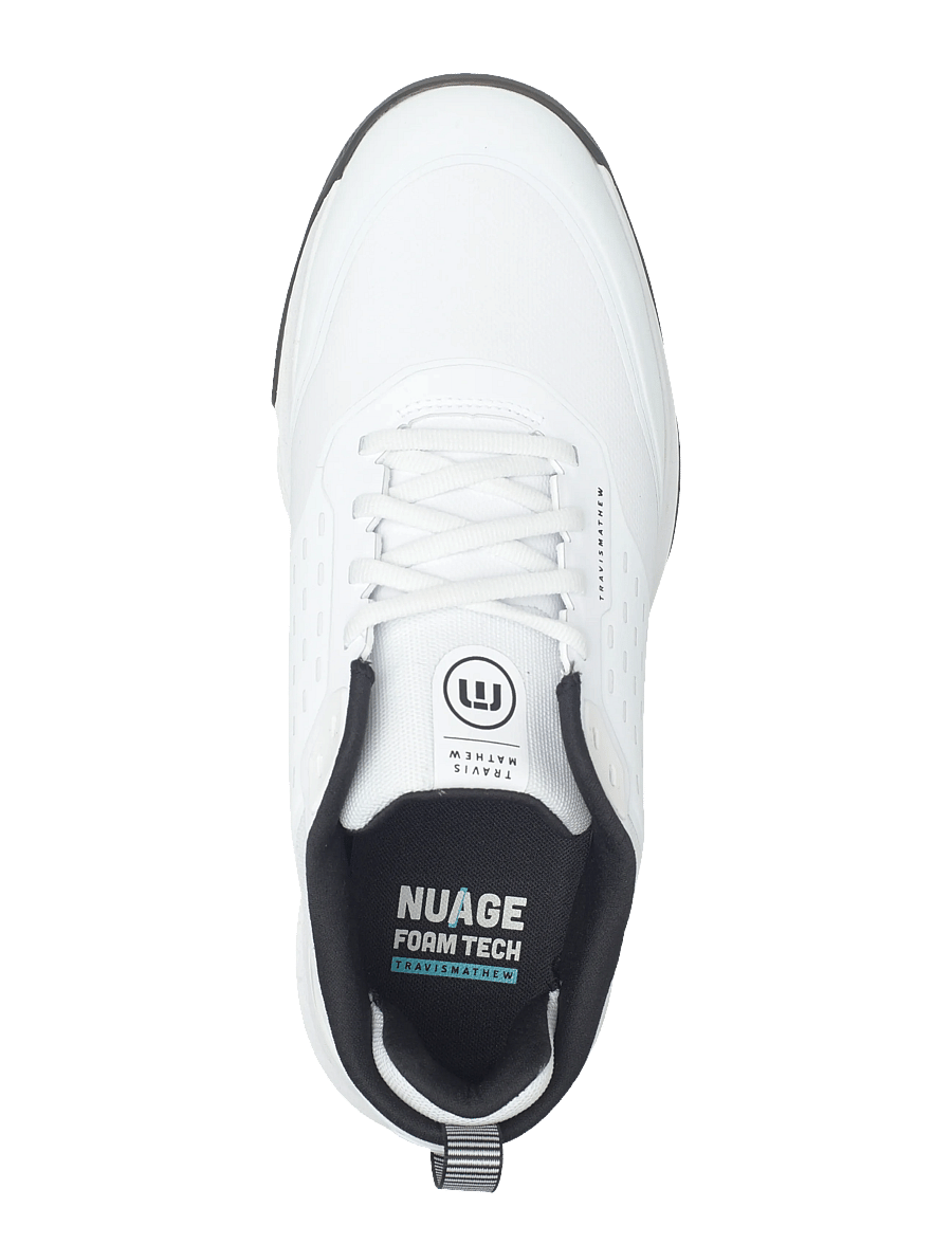 TravisMathew - THE NUAGE MEGA - golfschuhe - classic white/black - 3