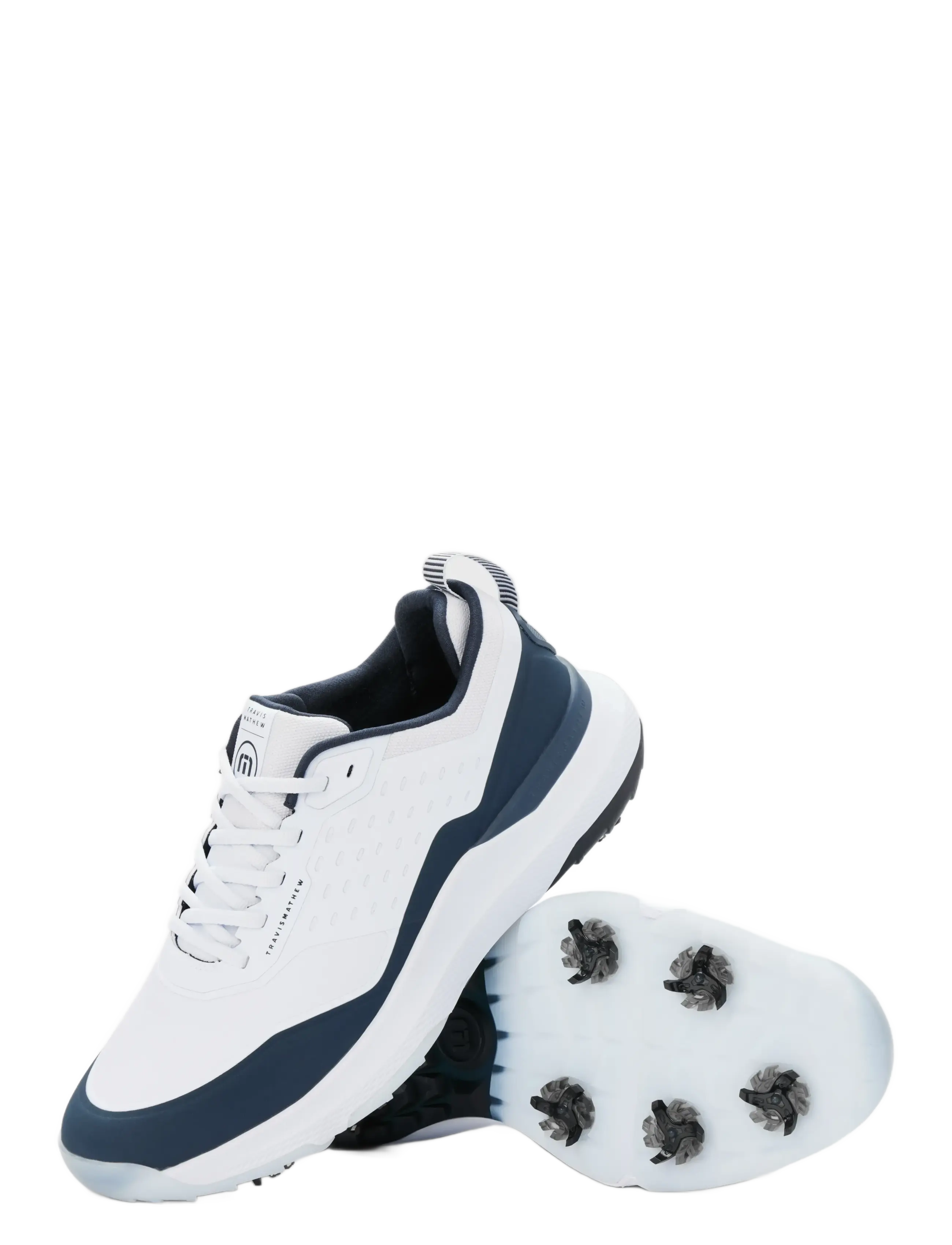 TravisMathew The Nuage Mega, 11, White, Sport Sko > Sport Golf Sko, Herre