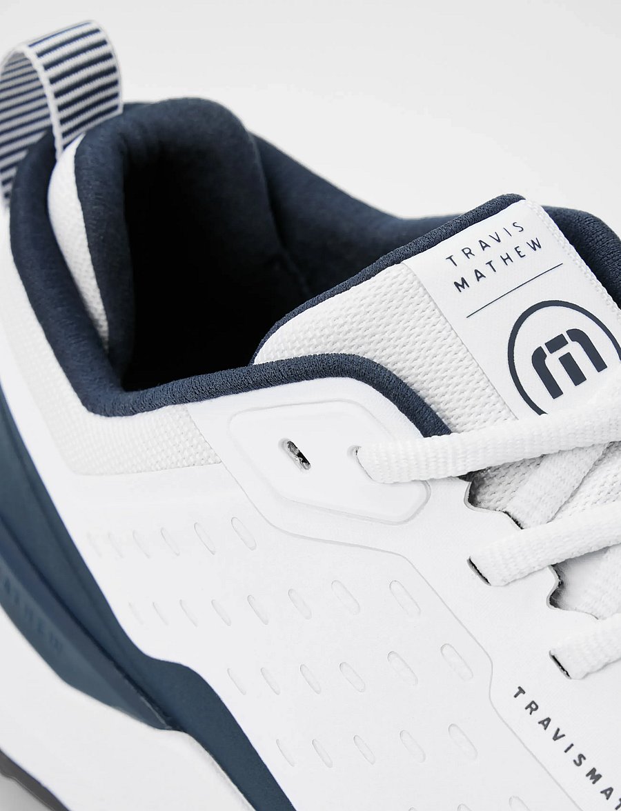 TravisMathew - THE NUAGE MEGA - golfschuhe - cool white/total ecl - 3