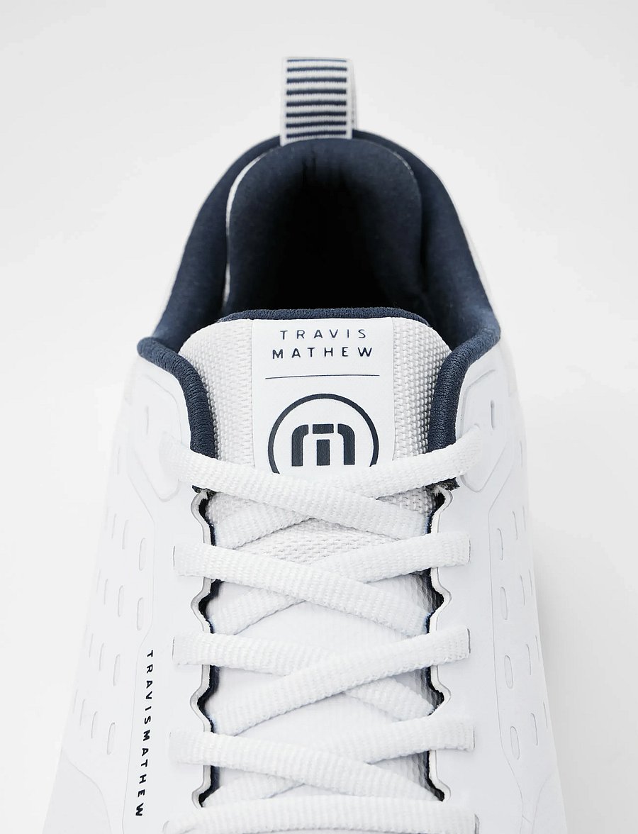 TravisMathew - THE NUAGE MEGA - golfschuhe - cool white/total ecl - 4