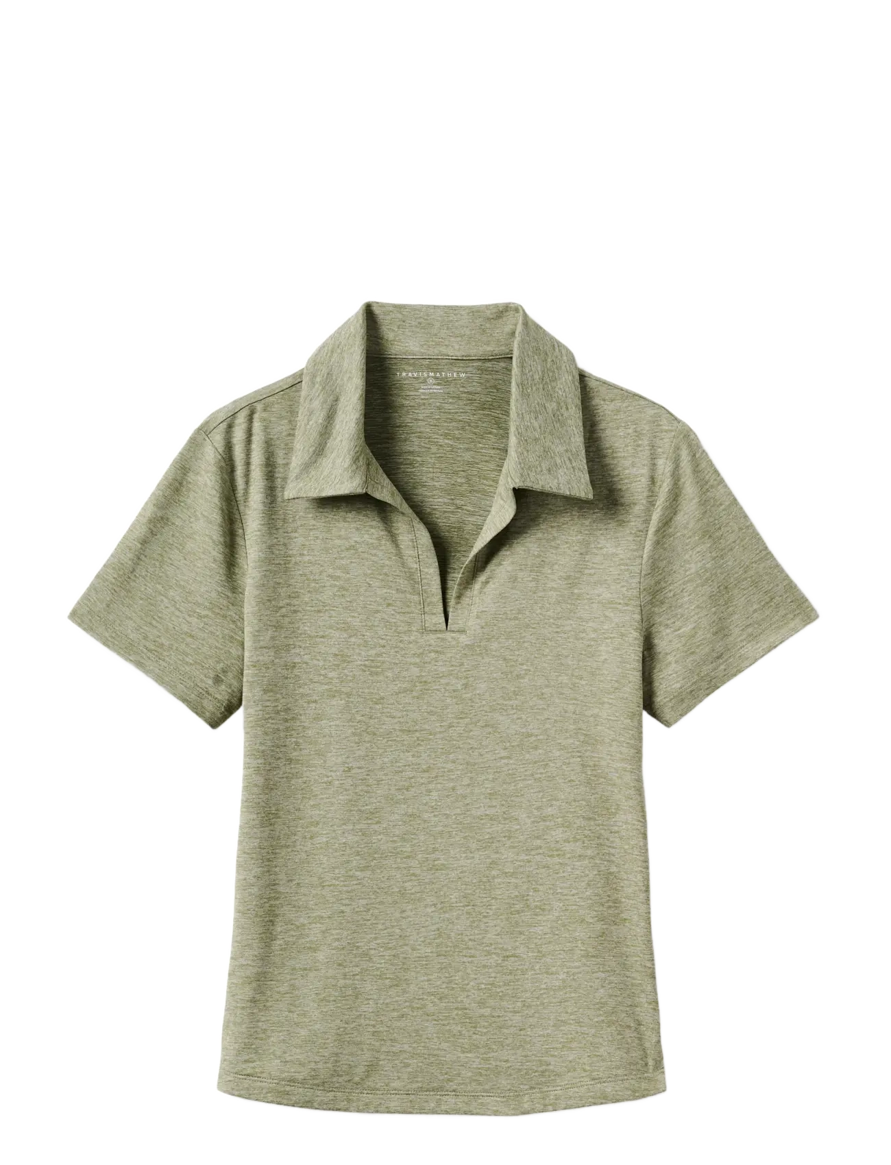 TravisMathew SKYLOFT LIGHT SS POLO - Golf - HEATHER OIL GREEN / khaki/green