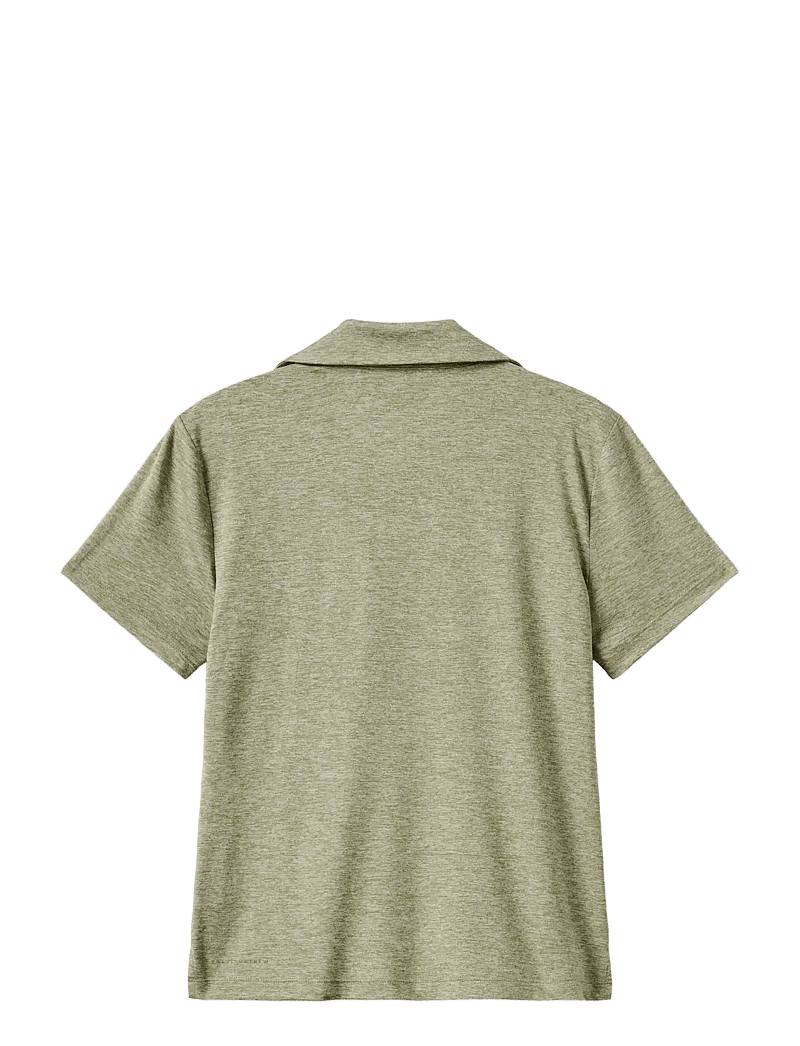 TravisMathew - SKYLOFT LIGHT SS POLO - alussärgid ja t-särgid - heather oil green - 2