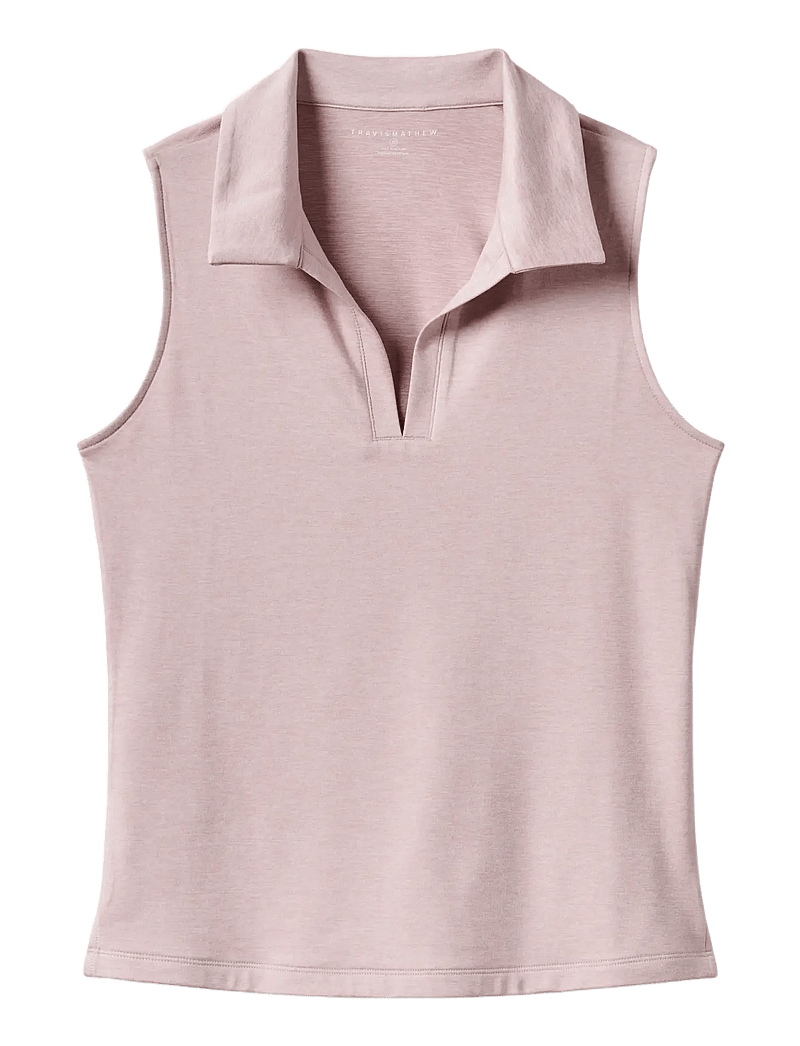 TravisMathew - SKYLOFT LIGHT SL POLO - toppar & t-shirts - heather violet ice - 1