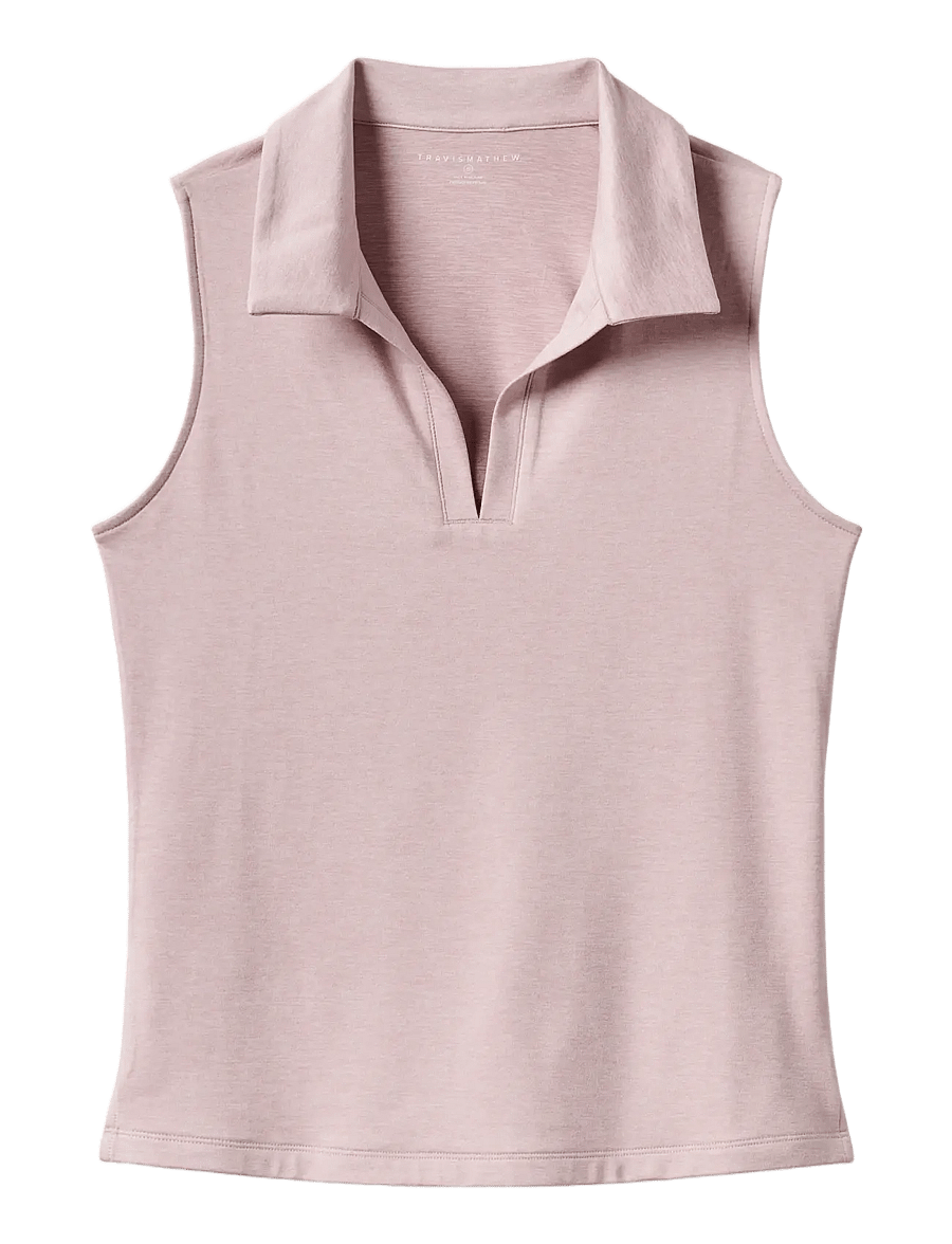 TravisMathew - SKYLOFT LIGHT SL POLO - toppar & t-shirts - heather violet ice - 1