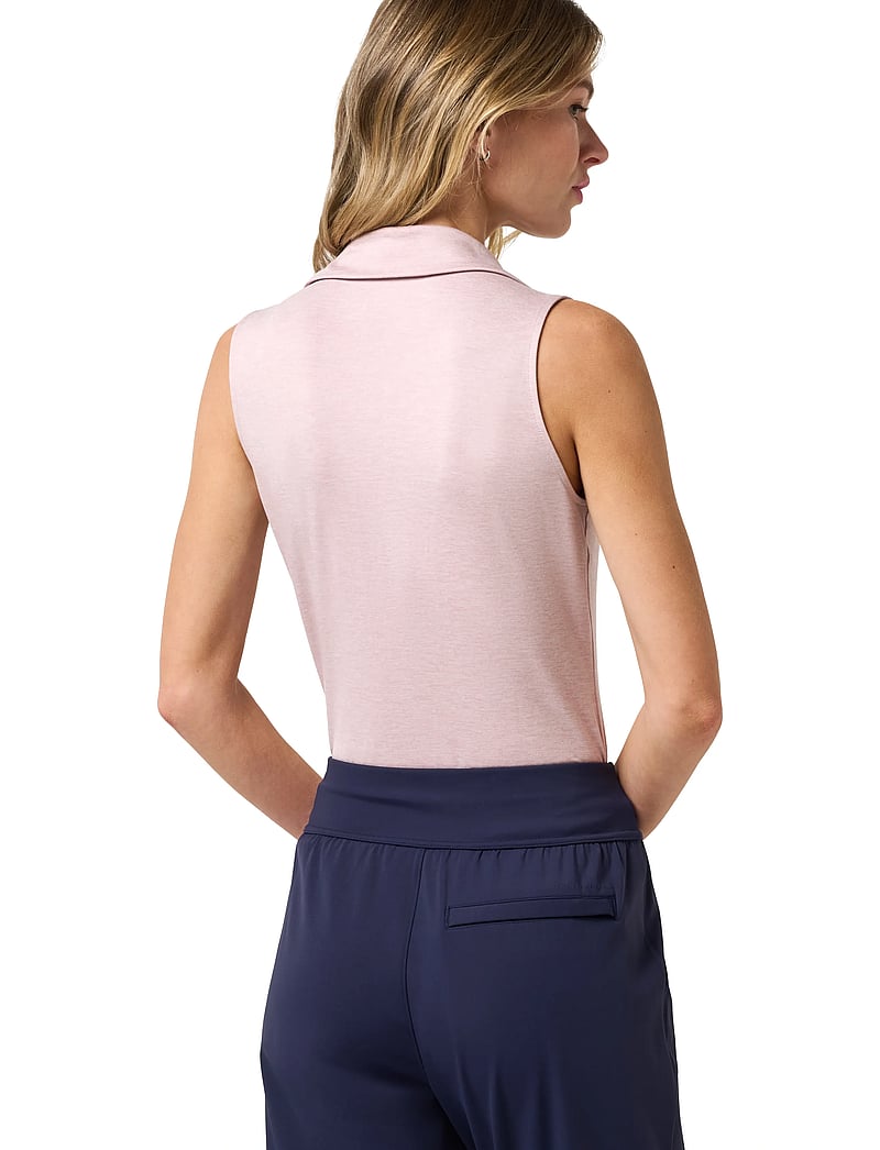 TravisMathew - SKYLOFT LIGHT SL POLO - toppar & t-shirts - heather violet ice - 3