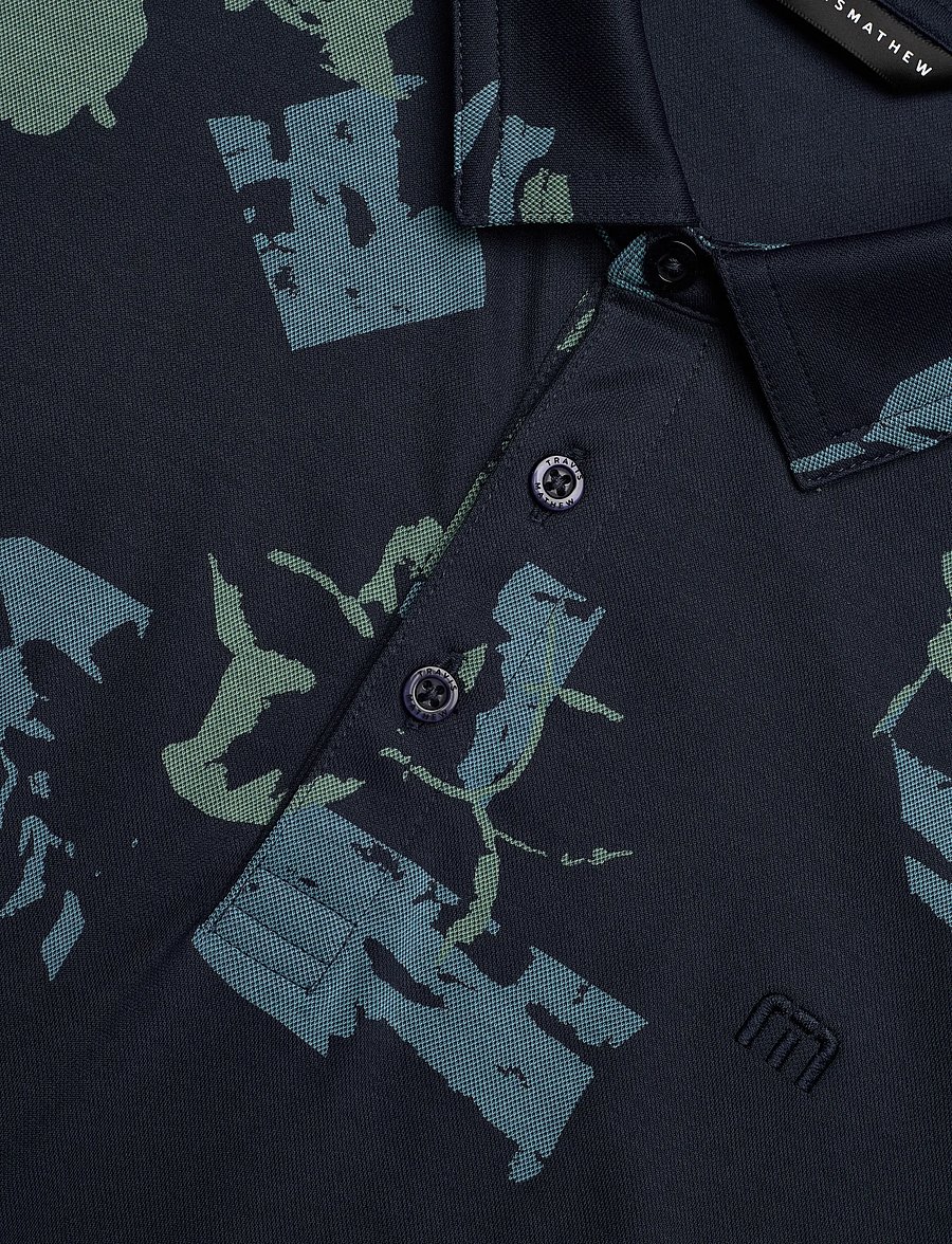 TravisMathew - FAVORITE HELLO - oberteile & t-shirts - total eclipse - 2