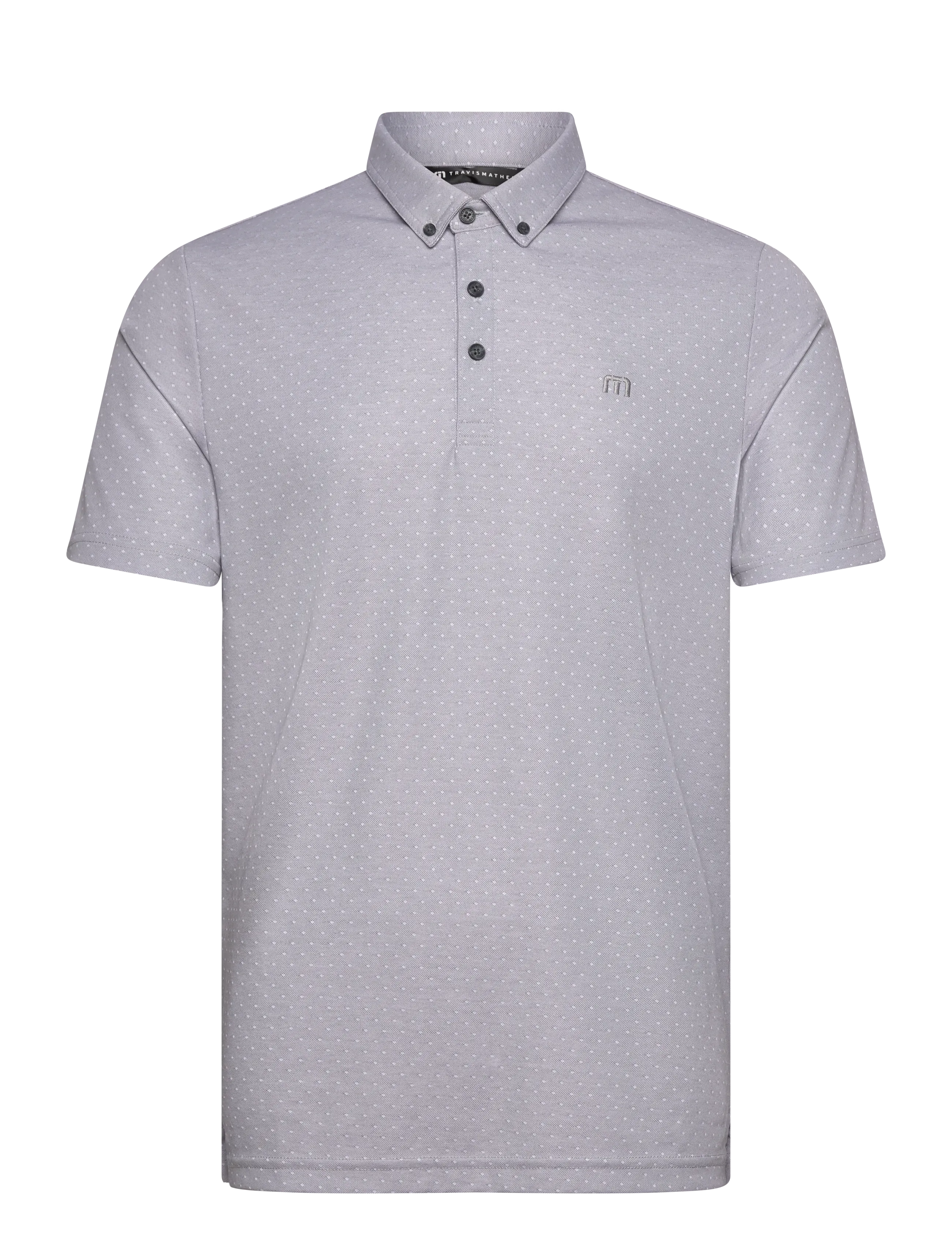 TravisMathew Handsome Town 3.0, XL, Grey, Sport Polos > Sport Short-sleeved Polos, Herre