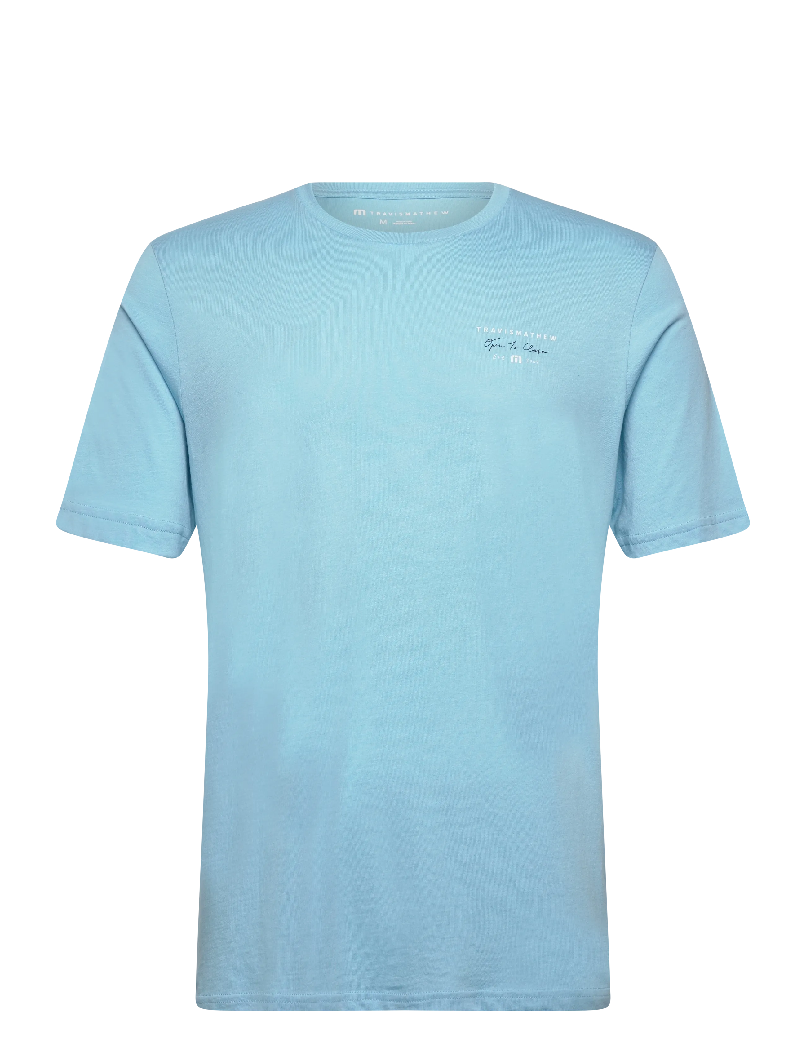 TravisMathew Gelato Tasting, Mænd, T-Shirt Med Tryk, Blå, Str: XXL