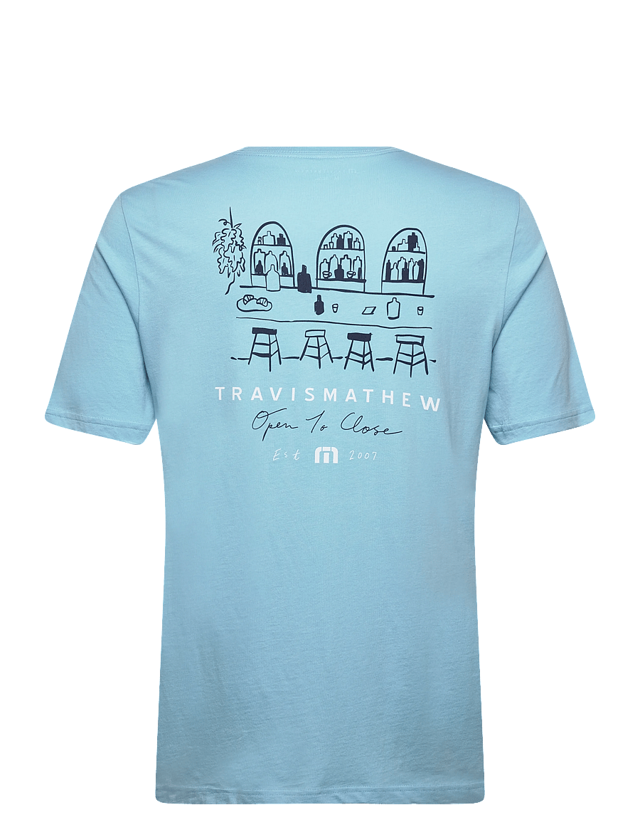 TravisMathew - GELATO TASTING - oberteile & t-shirts - air blue - 1