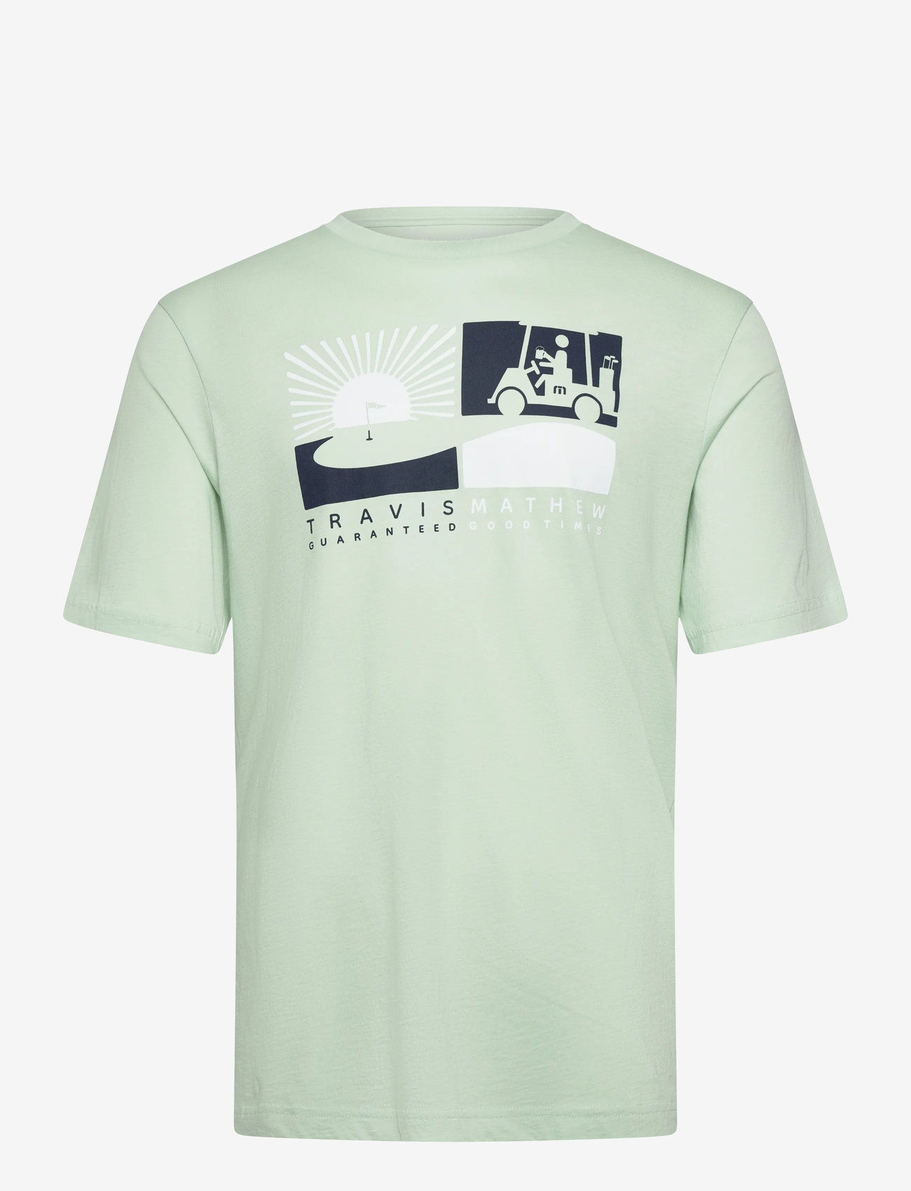 TravisMathew - PLAYER PARKING TEE - t-shirts - aqua foam - 0