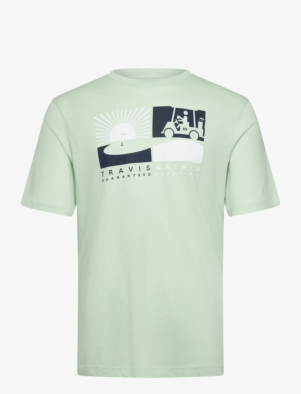 TravisMathew - PLAYER PARKING TEE - t-shirts - aqua foam - 0