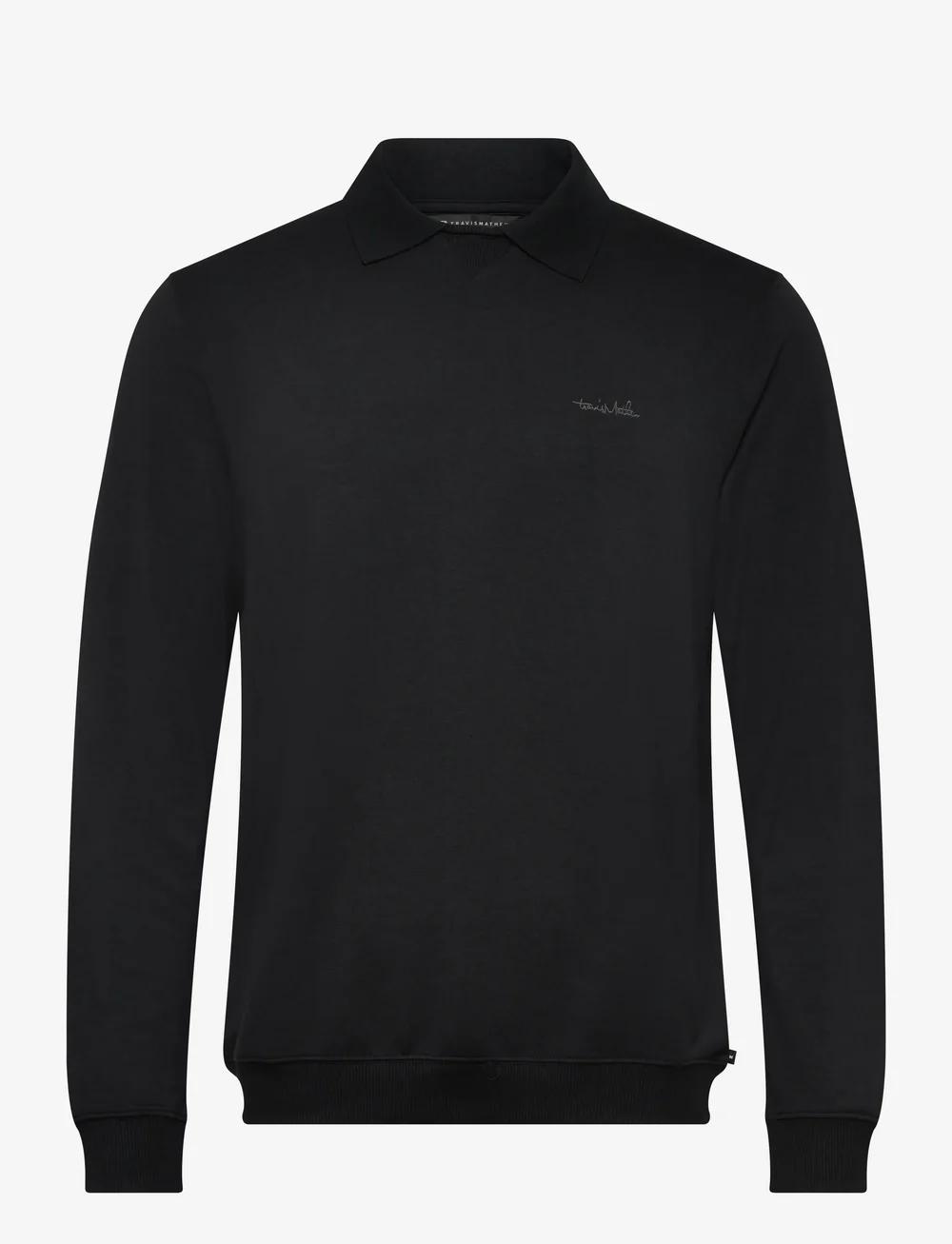 TravisMathew - AMENITIES COLLAR CREW - alussärgid ja t-särgid - black - 0