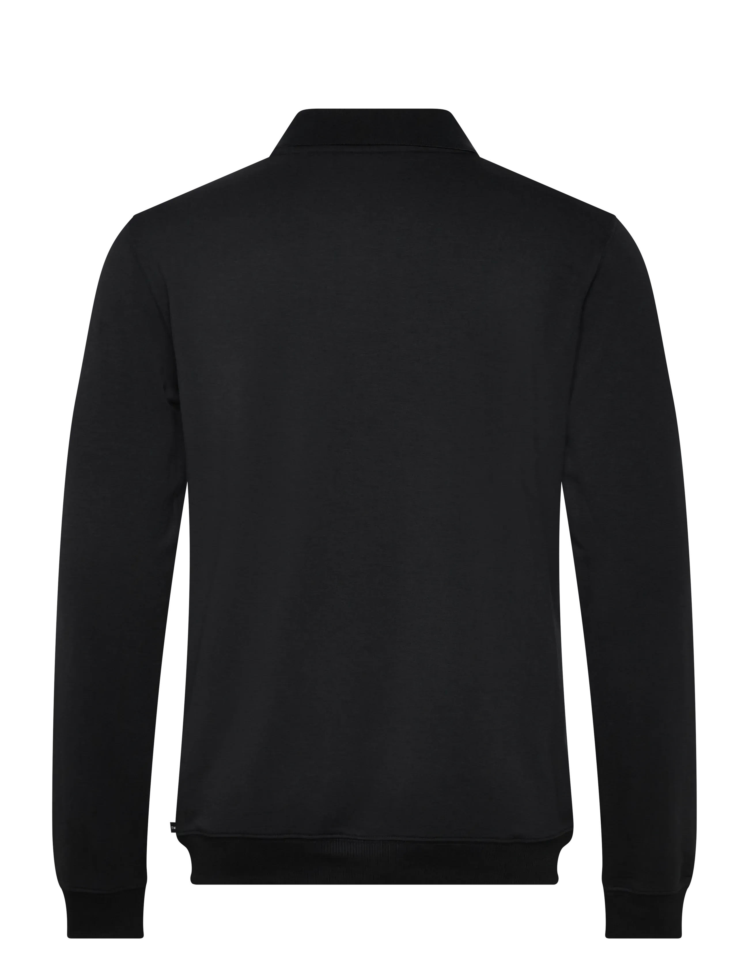 TravisMathew - AMENITIES COLLAR CREW - long-sleeved polos - black - 1