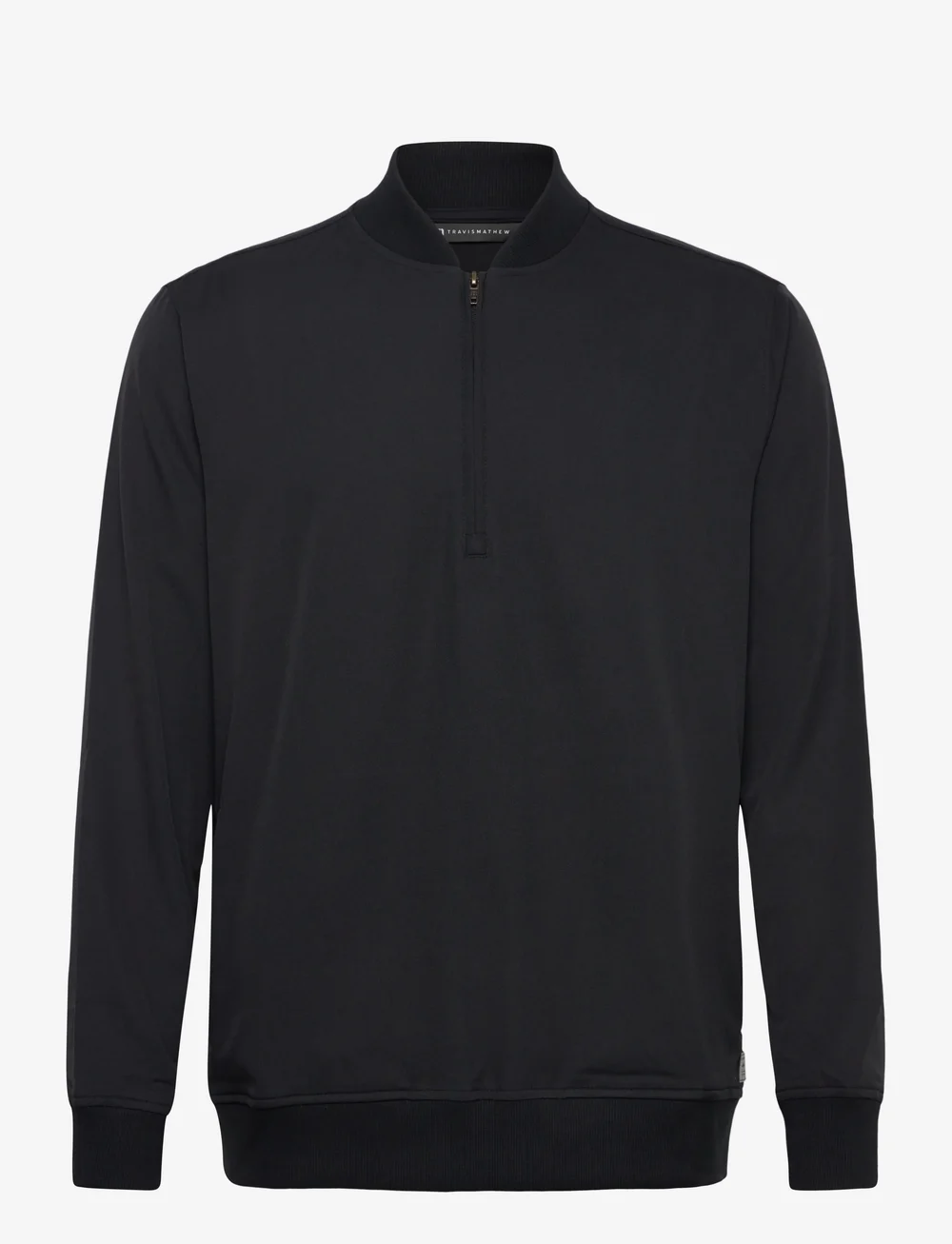 TravisMathew - HIGHWAY MEN 1/4 ZIP - oberteile - black - 0