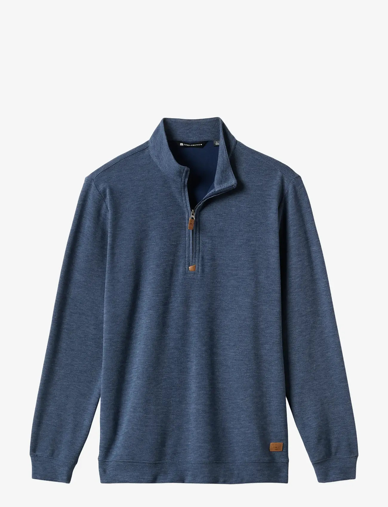 TravisMathew - CLOUD SWEATER 1/4 ZIP - sweatshirts - heather navy - 1