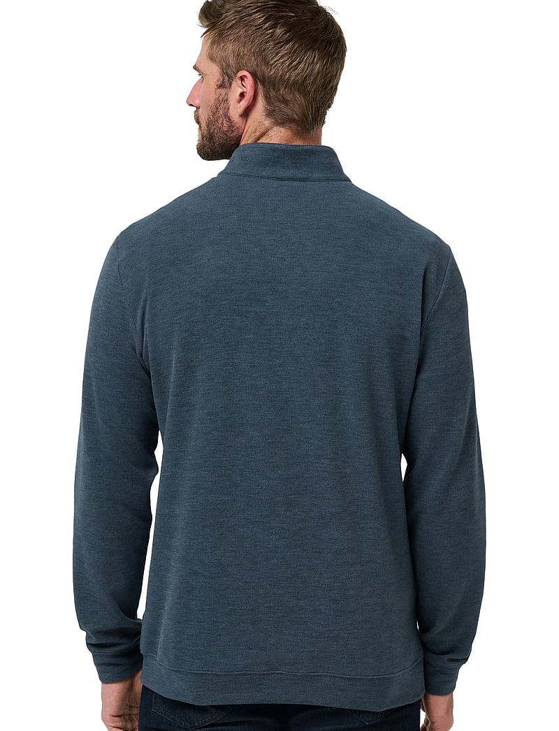 TravisMathew - CLOUD SWEATER 1/4 ZIP - sweatshirts - heather navy - 3