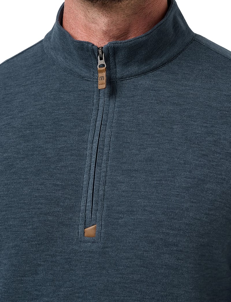 TravisMathew - CLOUD SWEATER 1/4 ZIP - sweatshirts - heather navy - 4