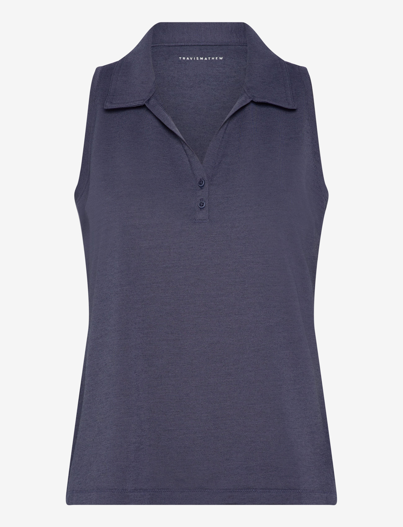 TravisMathew - FEATHERWEIGHT ACTIVE SL POLO 2.0 - tank tops - heather navy blazer - 0