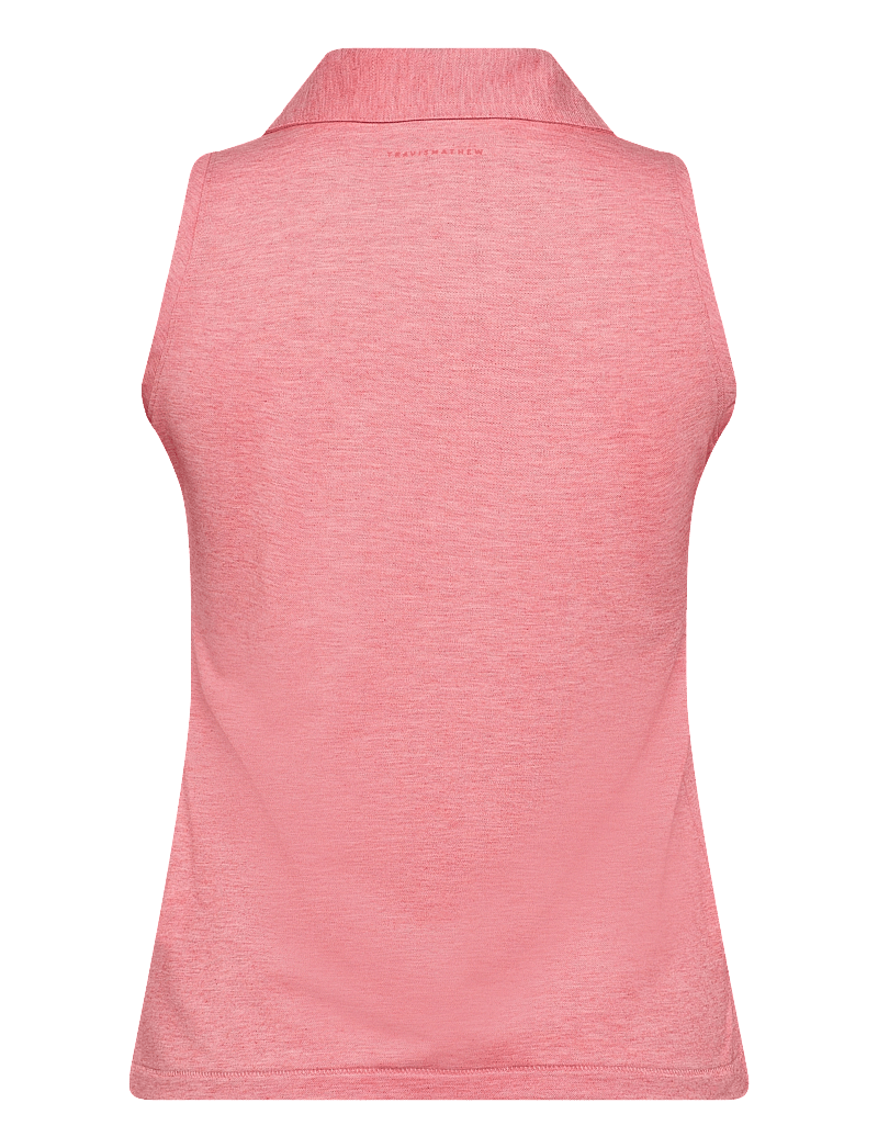 TravisMathew - FEATHERWEIGHT ACTIVE SL POLO 2.0 - tank tops - heather porcelain ro - 1