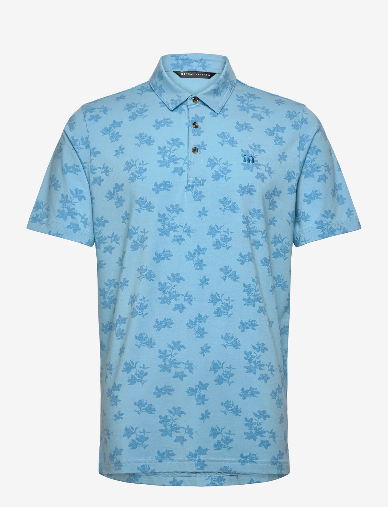 TravisMathew - PORT DAY - polo marškinėliai trumpomis rankovėmis - air blue - 0