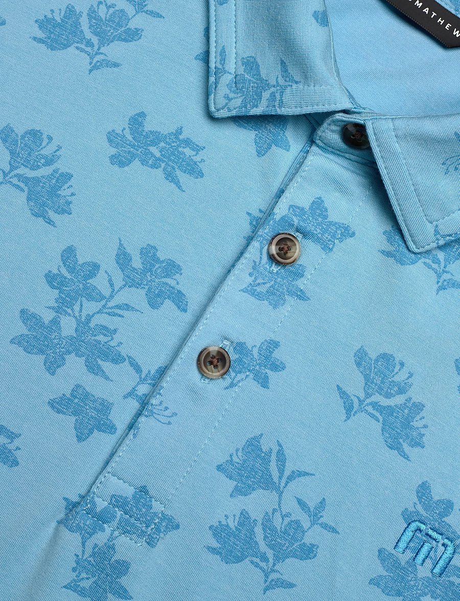 TravisMathew - PORT DAY - oberteile & t-shirts - air blue - 2