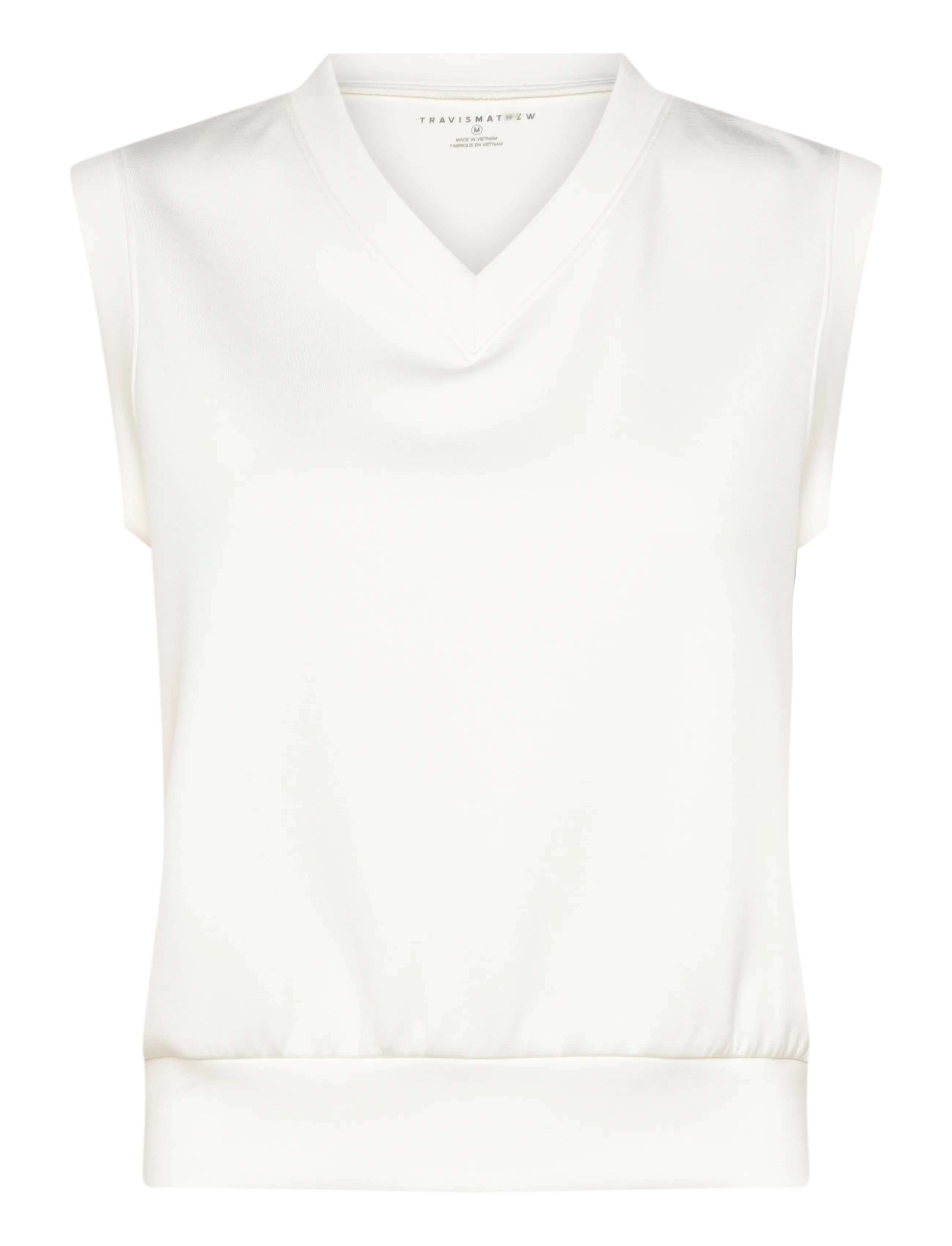 TRAVISMATHEW Skyloft Soft Vest Weiß - XL - Damen