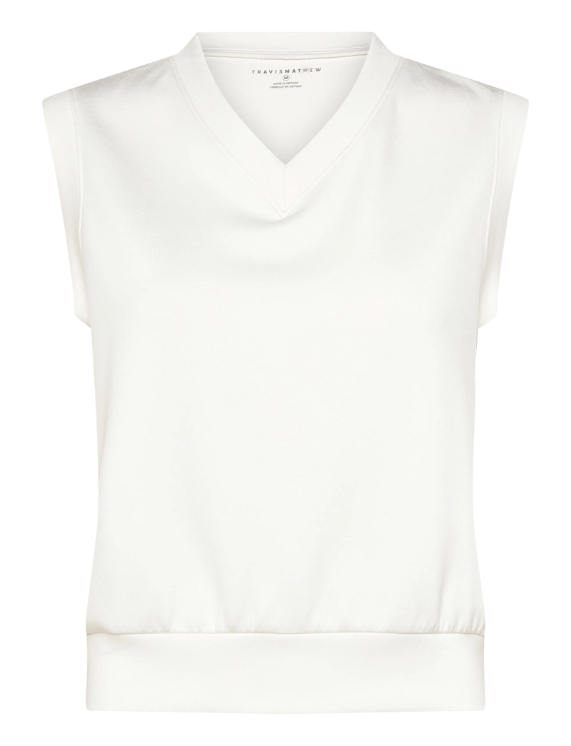 TravisMathew - SKYLOFT SOFT VEST - outdoor - snow white - 1