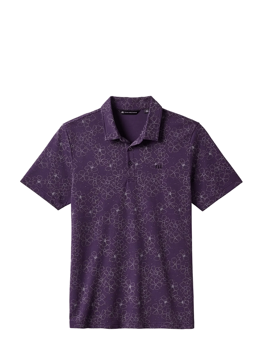 TravisMathew - JUST MY TYPE - oberteile & t-shirts - purple velvet - 1