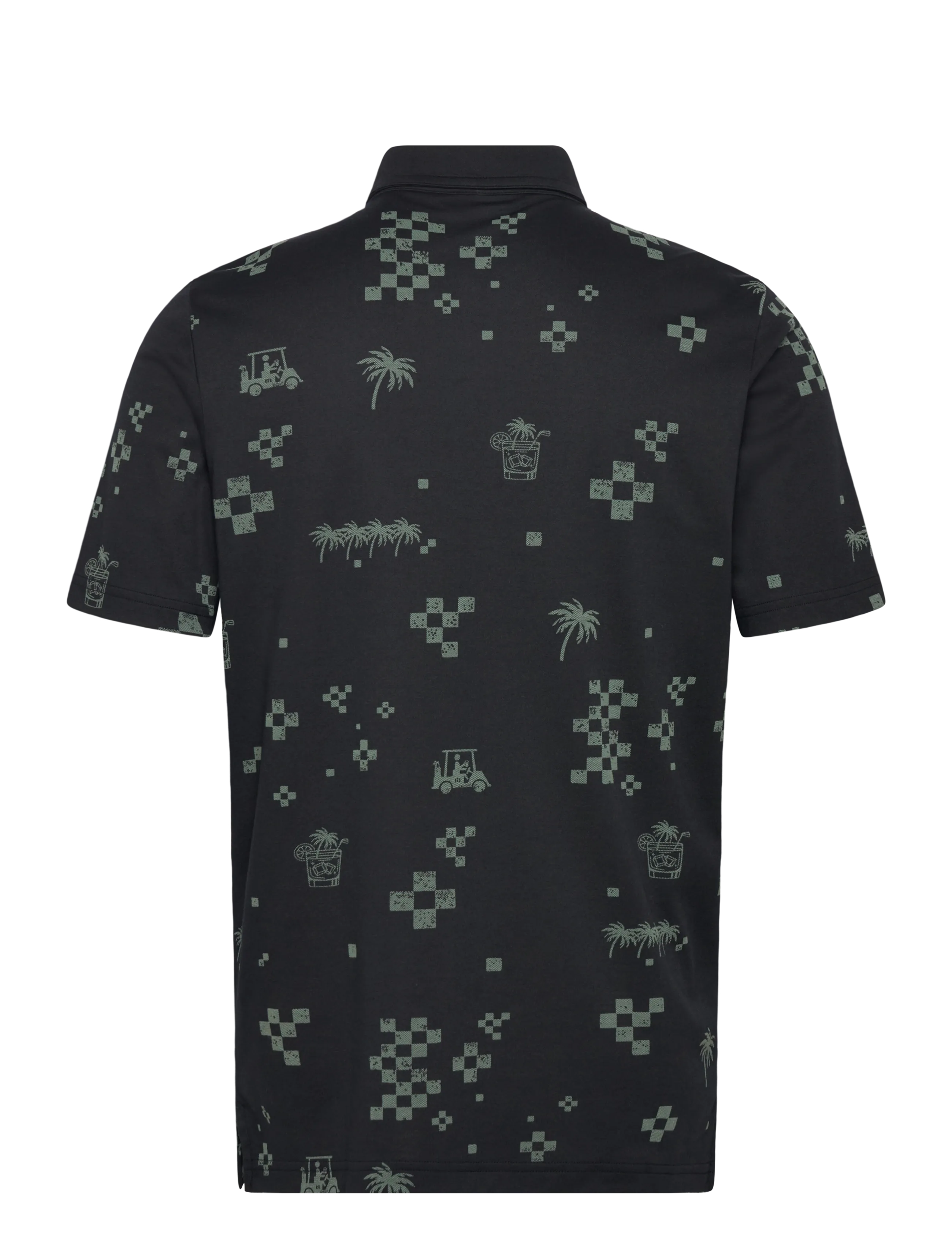 TravisMathew - BEVERAGE CART POLO - short-sleeved polos - black - 1